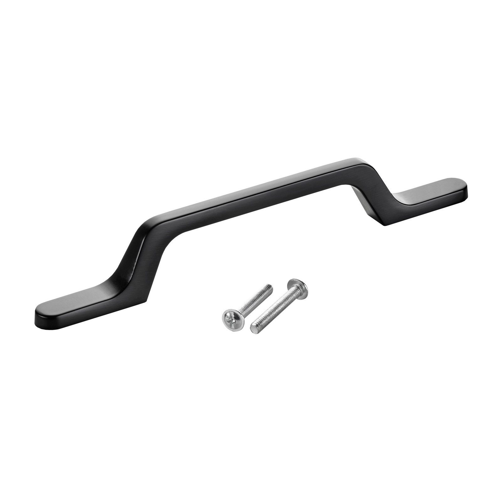 SO-TECH® Möbelgriff Bügelgriff Blackline IV schwarz matt - inkl. Schrauben (1-St), Schubladengriff Schrankgriff Bohrlochabstand (BA) 96 mm