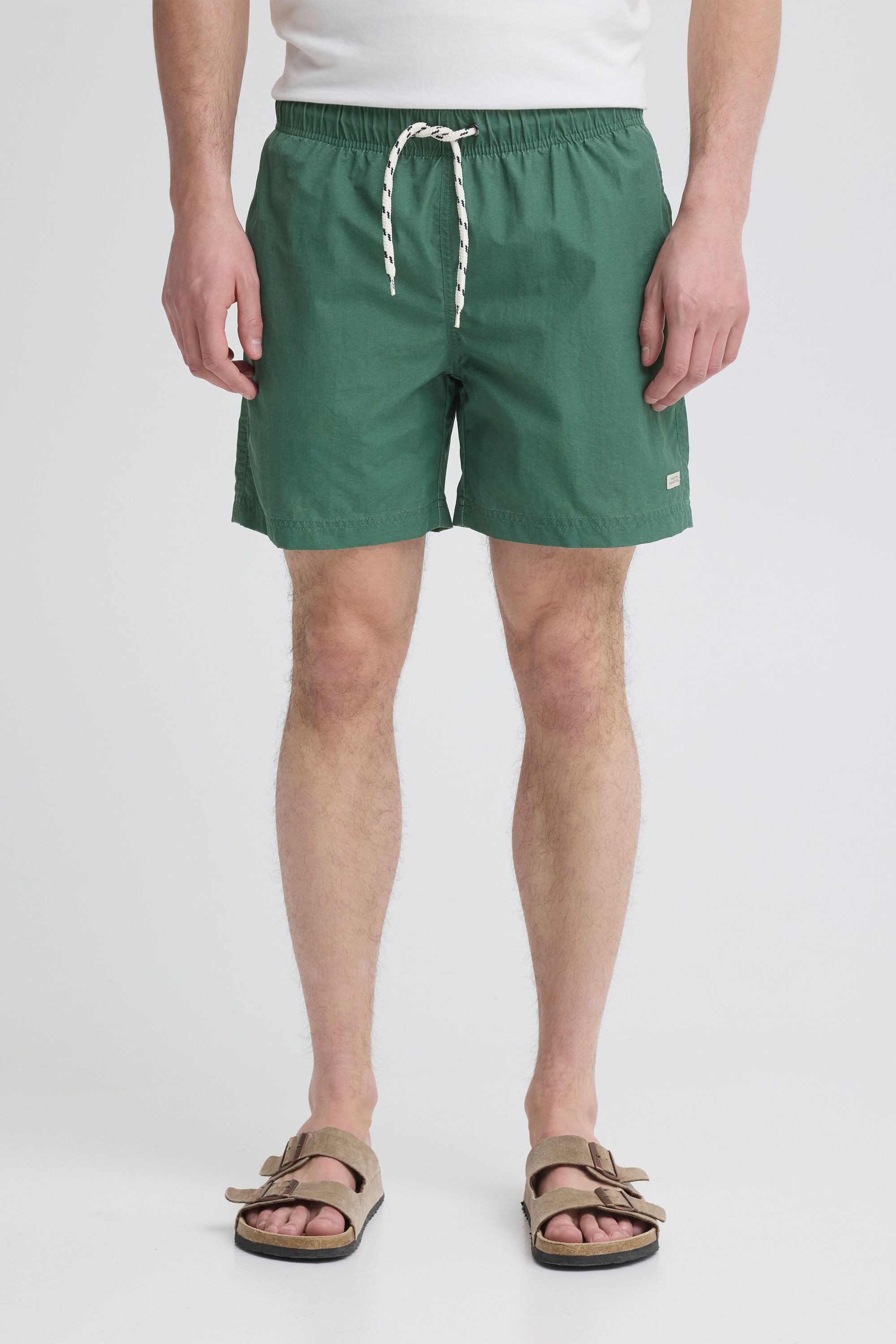 Blend Badeshorts BHRoberti Heavy Wash Sommerliche Badehose mit elastischem Bund und Kordel