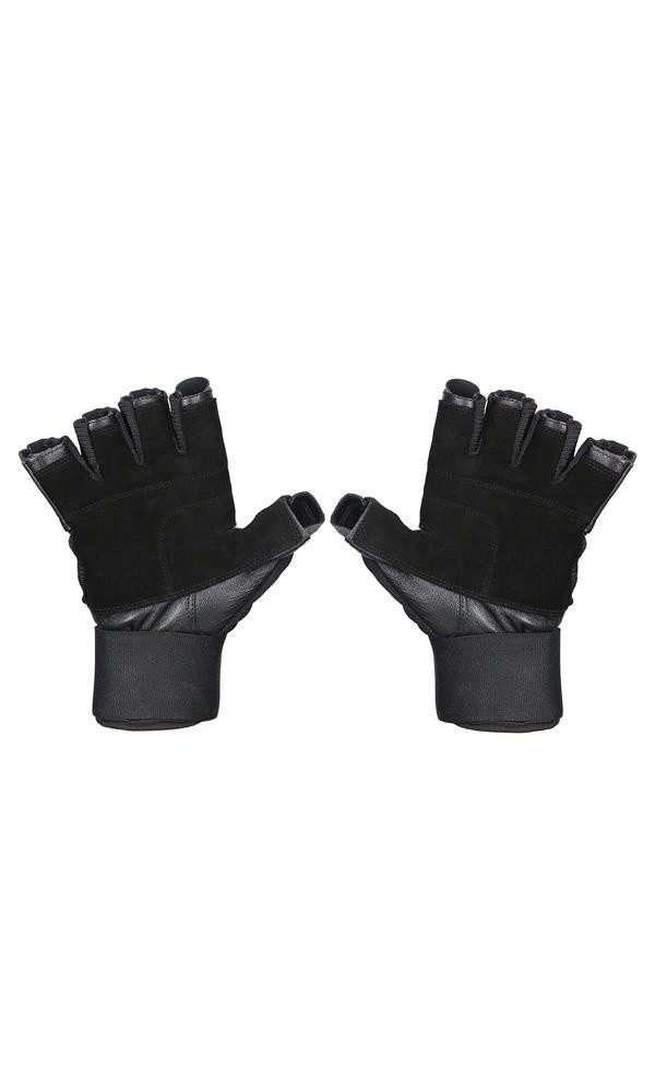 HMS Trainingshandschuhe Fitness Handschuhe RST04 schwarz – Bild 2 von 5
