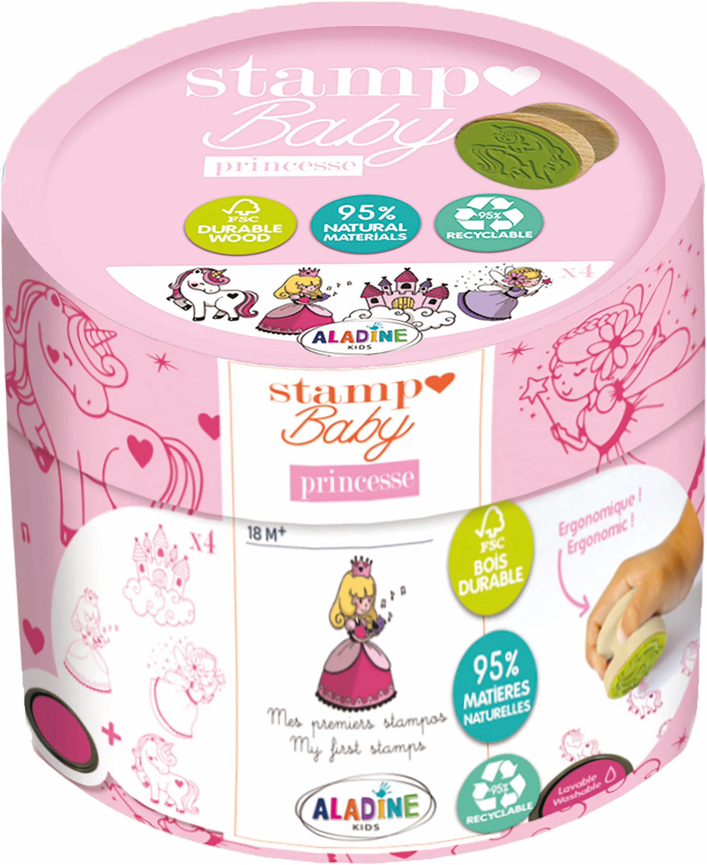 Kreativset Baby Stempel, Prinzessin ECO