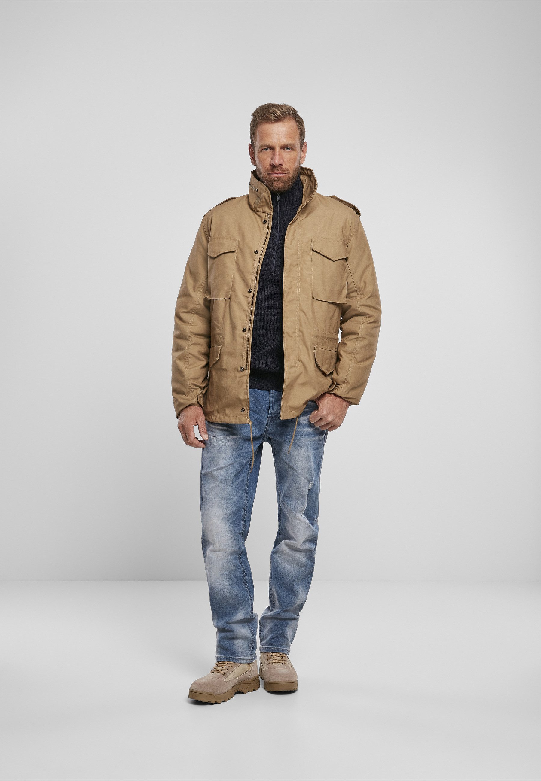 Brandit Allwetterjacke Brandit Herren M-65 Field Jacket (1-St)