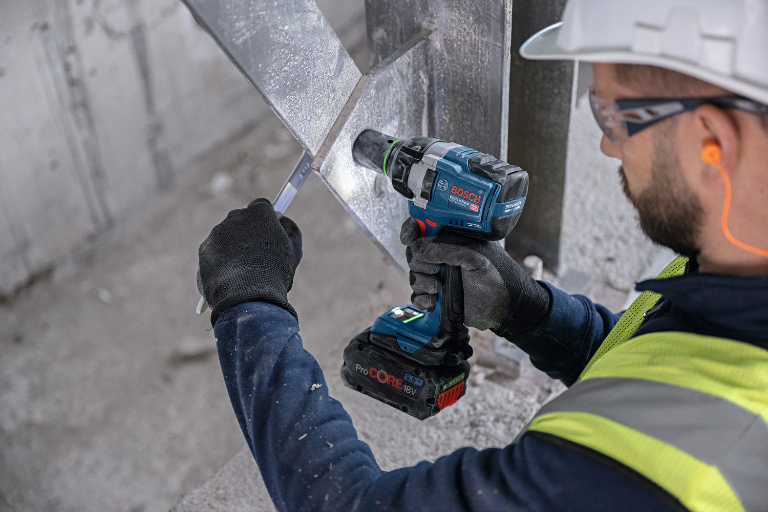 Bosch Professional Akku-Drehschlagschrauber »GDS 18V-750 C«, günstig online kaufen