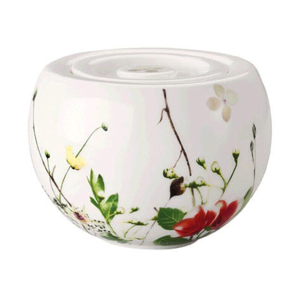 Rosenthal Zuckerdose Zuckerdose Brillance Fleurs Sauvages, Bone China, Zuckerdose Brillance Fleurs Sauvages, Ø10,5cm, Bone China, mehrfarbig