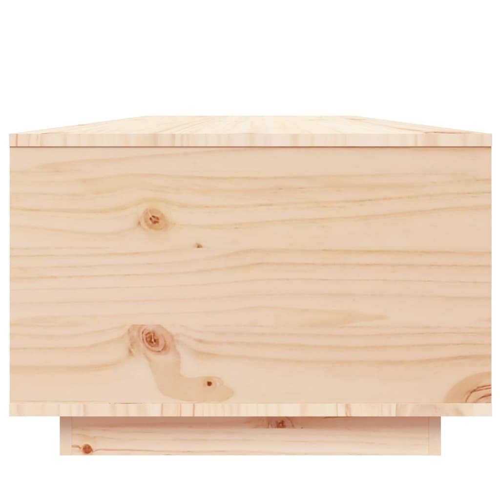 vidaXL Couchtisch Massivholz (1-St) Kiefer Couchtisch 80x50x35,5 | cm Natur Natur