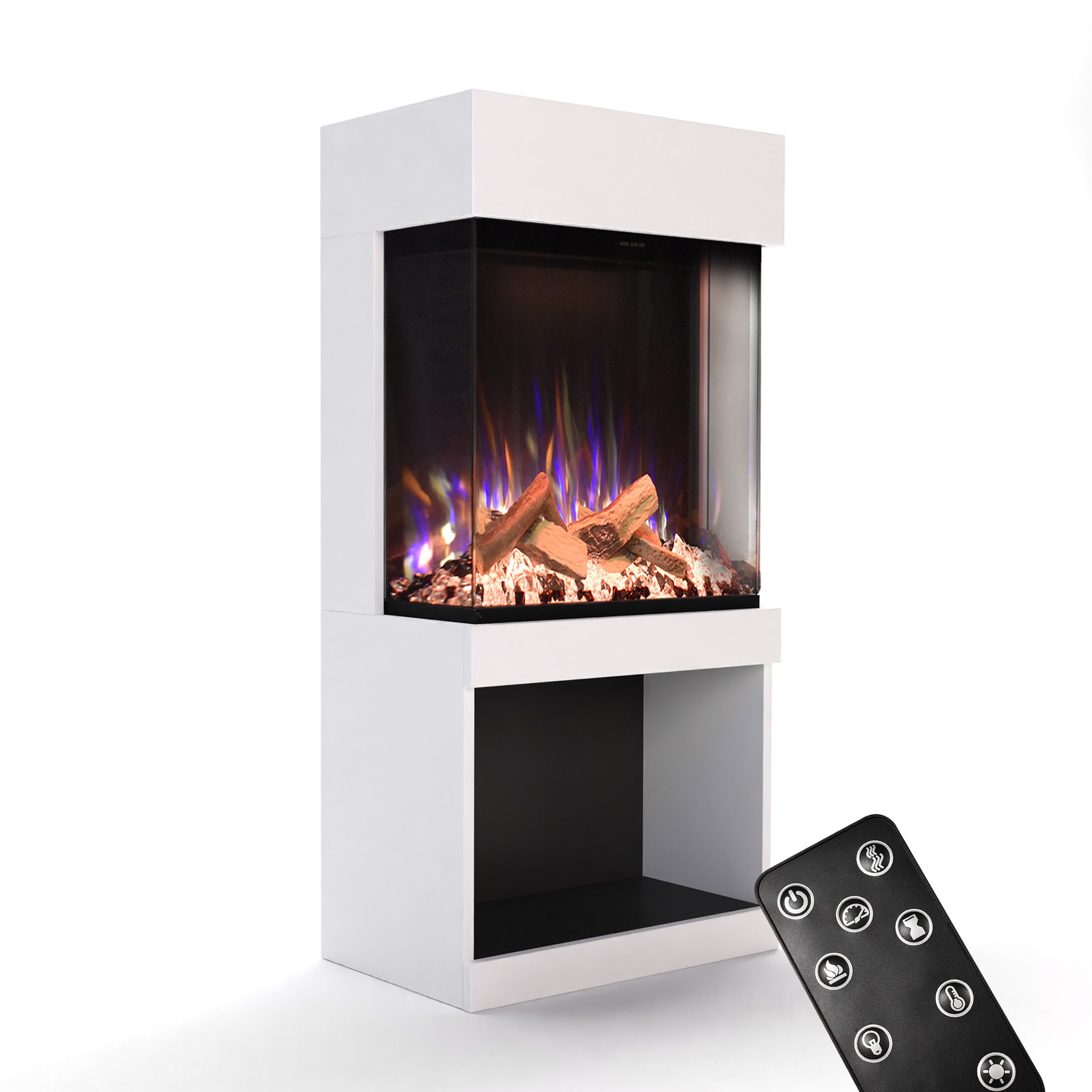 GLOW FIRE Elektrokamin PR12 E-Motion 3D, Elektrischer Kamin mit 3D Feuer mi günstig online kaufen