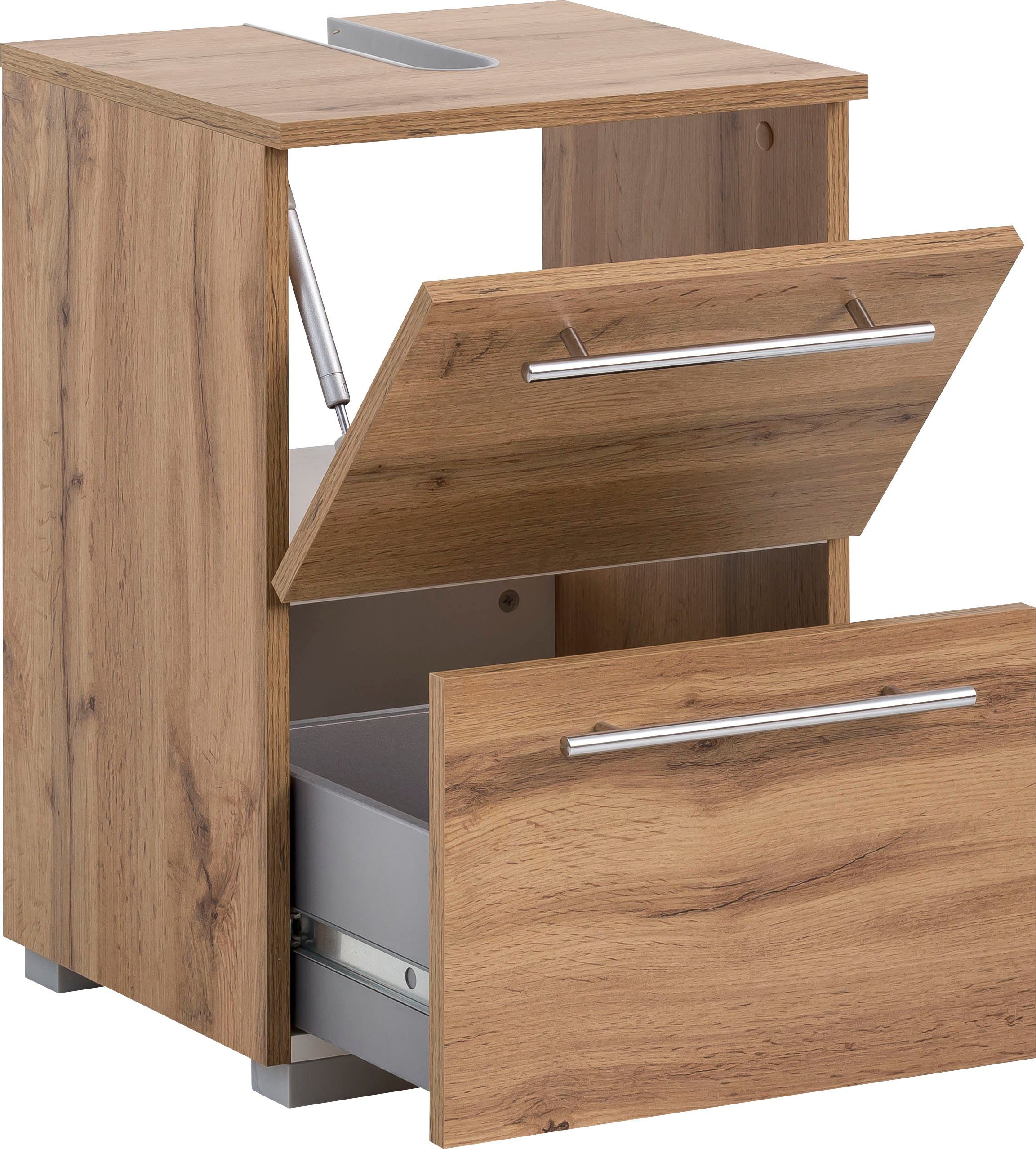 welltime Waschbeckenunterschrank Carlos, Waschbeckenunterschrank, Made in Germany, B: 40 cm Solide Verarbeitung - Dieses Produkt ist in Deutschland gefertigt – Bild 3 von 5