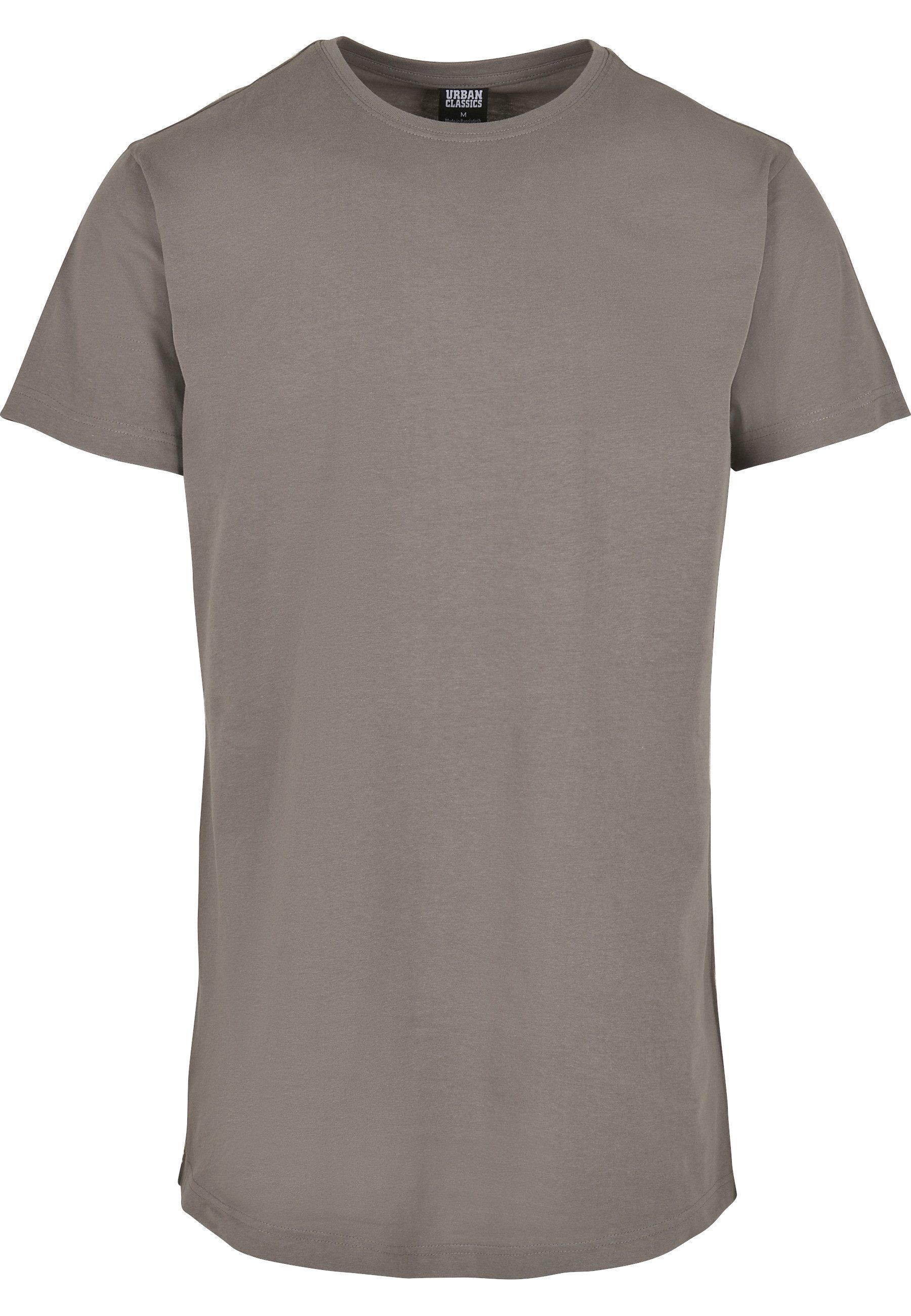 URBAN CLASSICS Kurzarmshirt Urban Classics Herren Shaped Long Tee (1-tlg)
