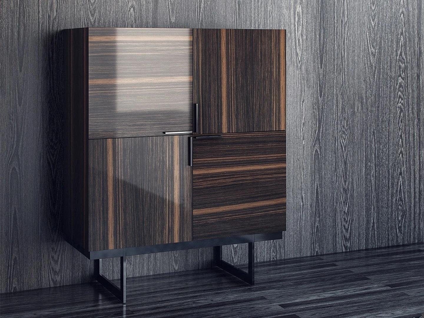 JVmoebel Kommode Esszimmer Luxus Kommode Design Sideboard Holzschrank Modern Möbel (1 St., Kommode), Made in Europa