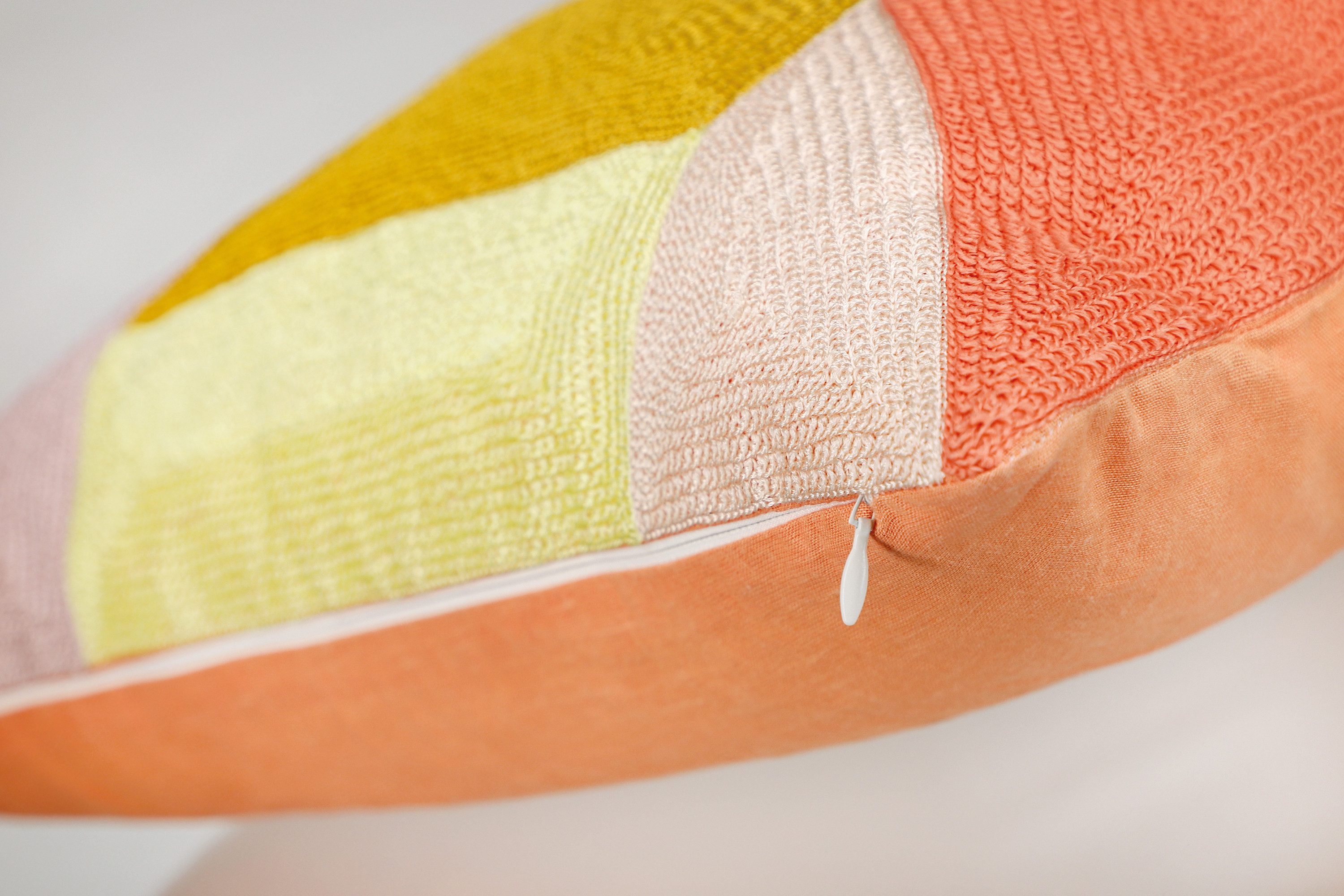 SCHÖNER WOHNEN-Kollektion Dekokissen Paint, aus hochwertigen Naturfasern, vollflächig bestickt