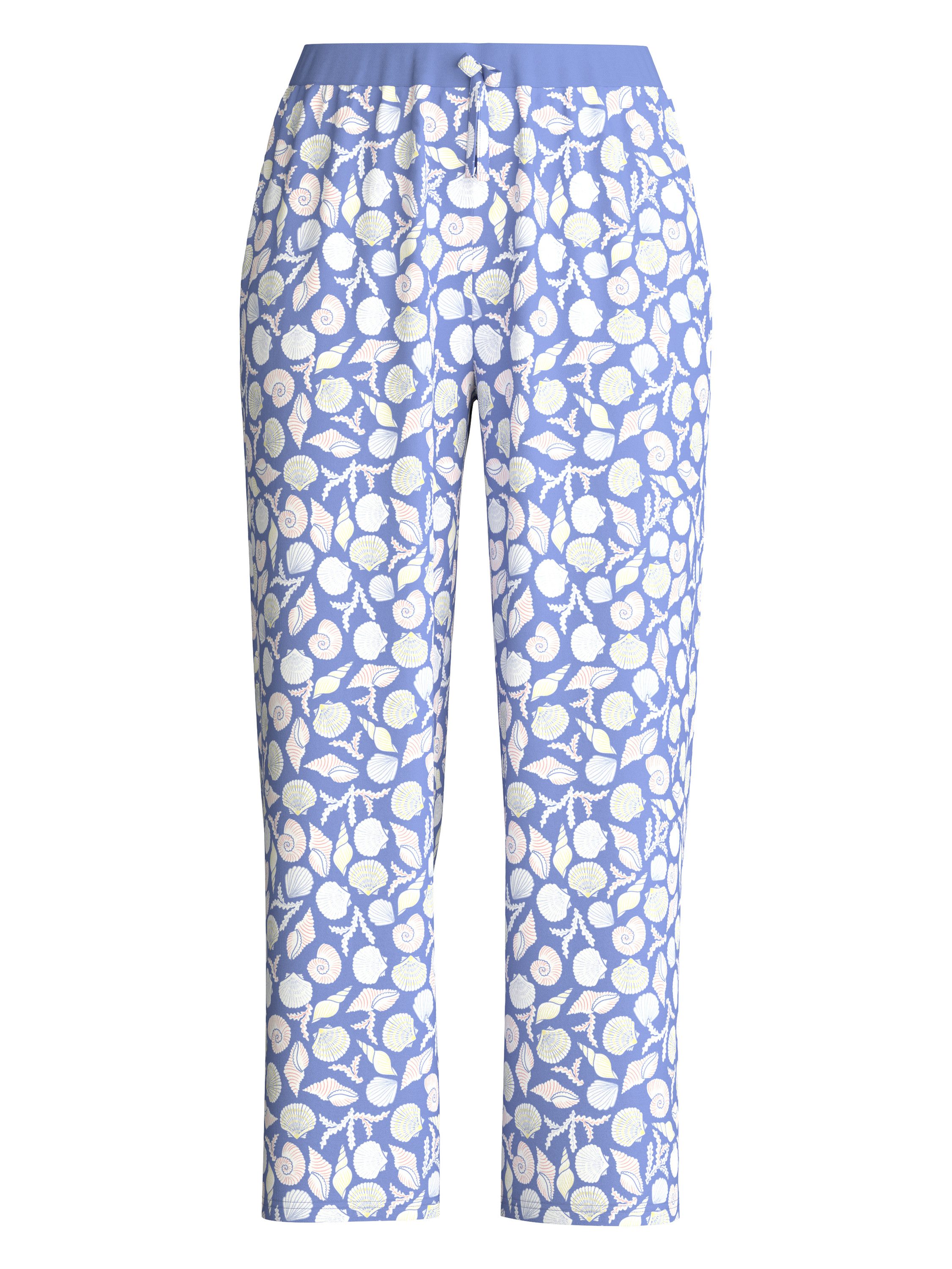 CALIDA Pyjamahose Favourites Ocean Damen (1-tlg) weich, glatt und formstabil