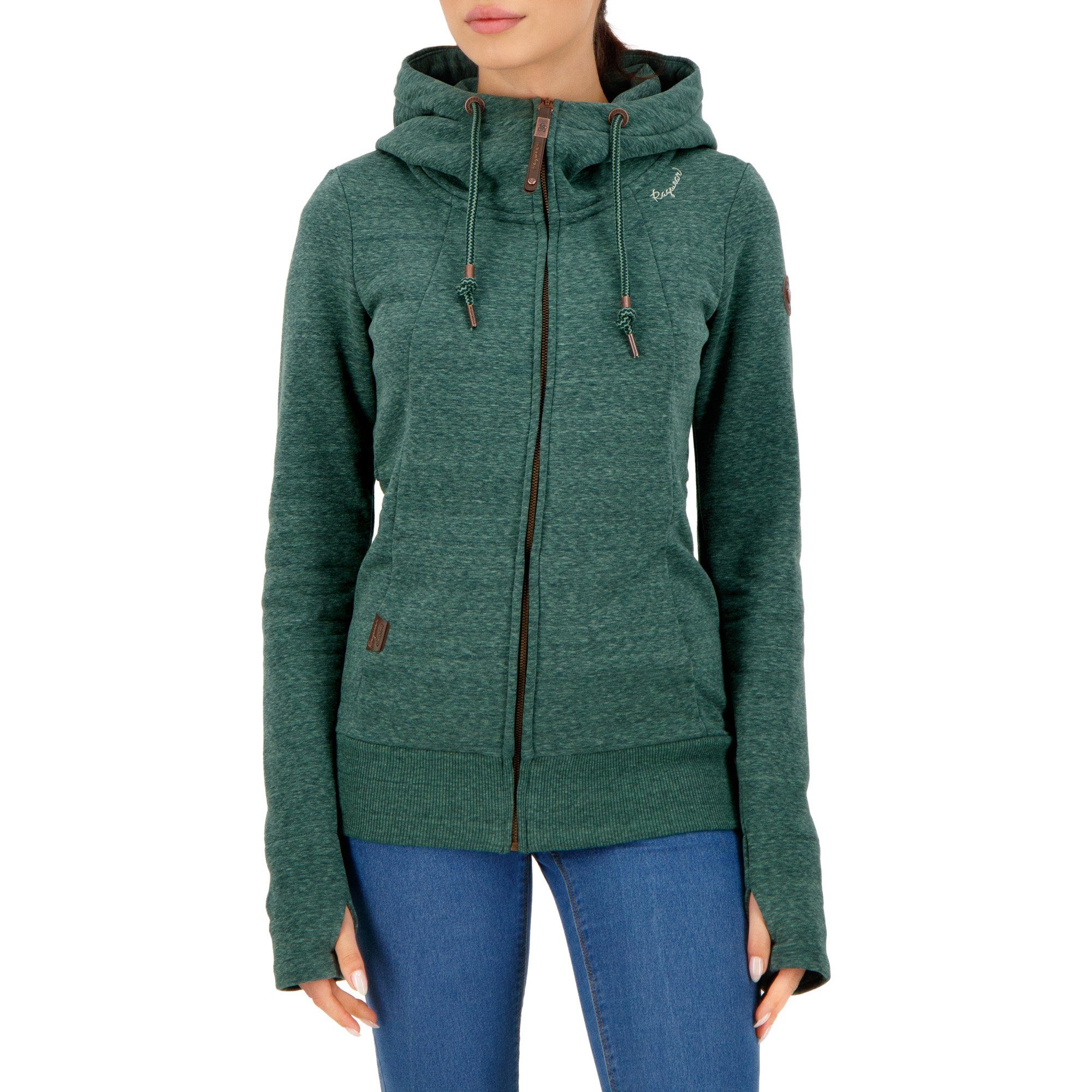 Ragwear Kapuzensweatjacke DARK GREEN 2221_5021