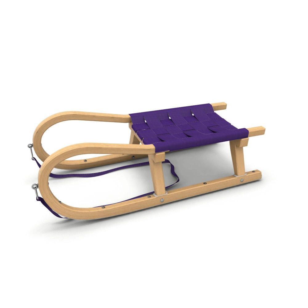 Kathrein Сани GmbH Сани Санки Familienrodel Einsitzer lila