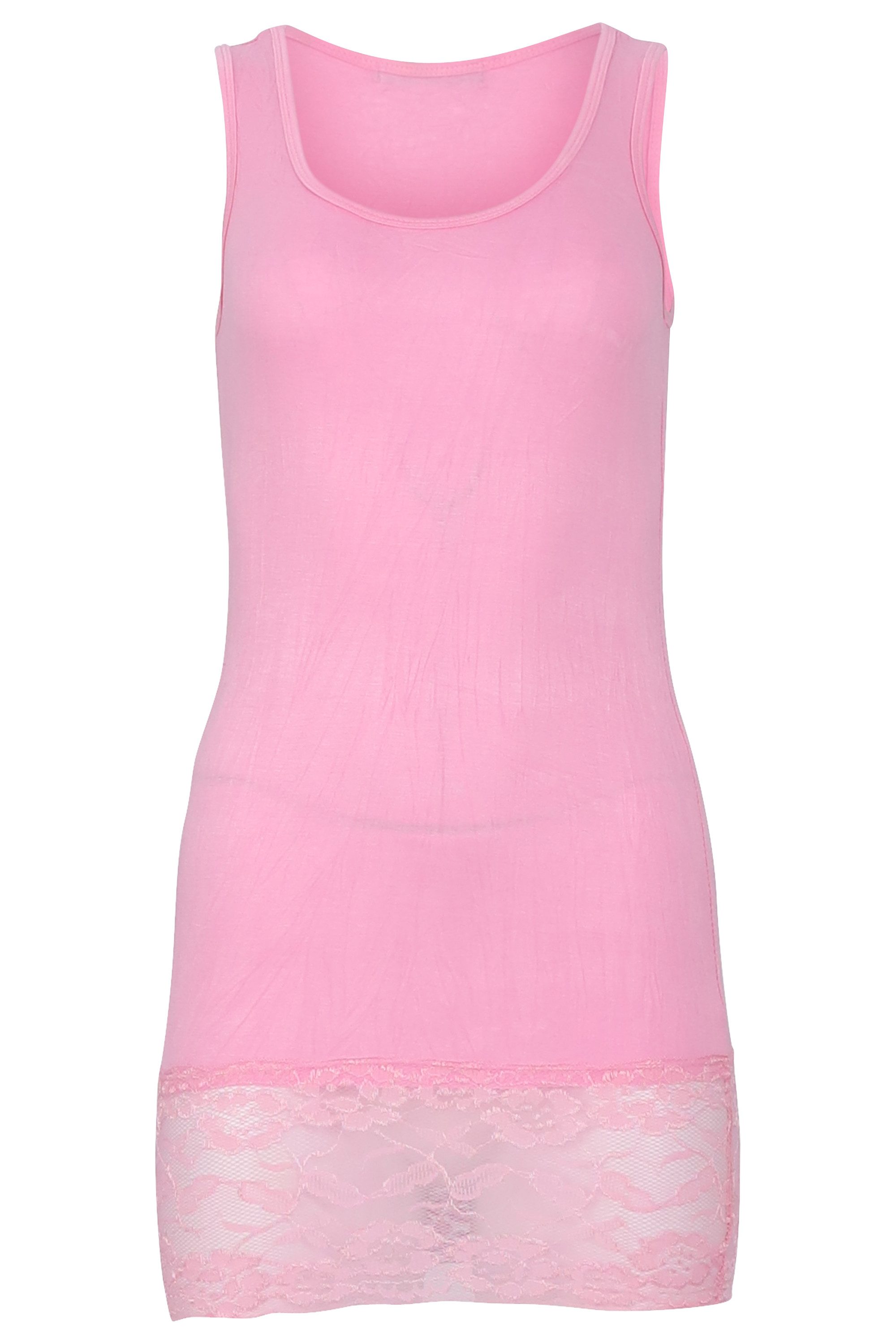 Muse Spitzentop Trägertop mit Spitzensaum 0518 günstig online kaufen