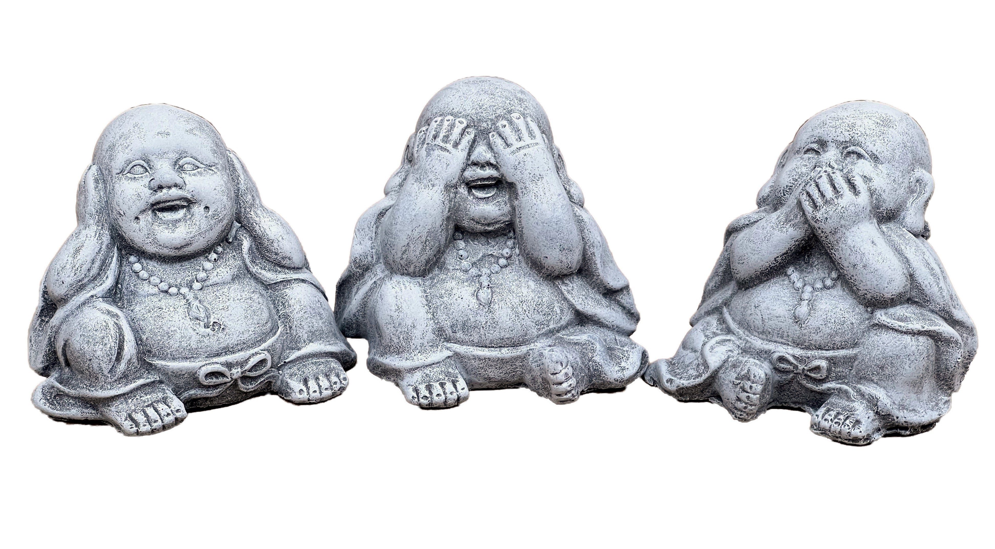 Stone and Style Gartenfigur Steinfigur 3er günstig online kaufen