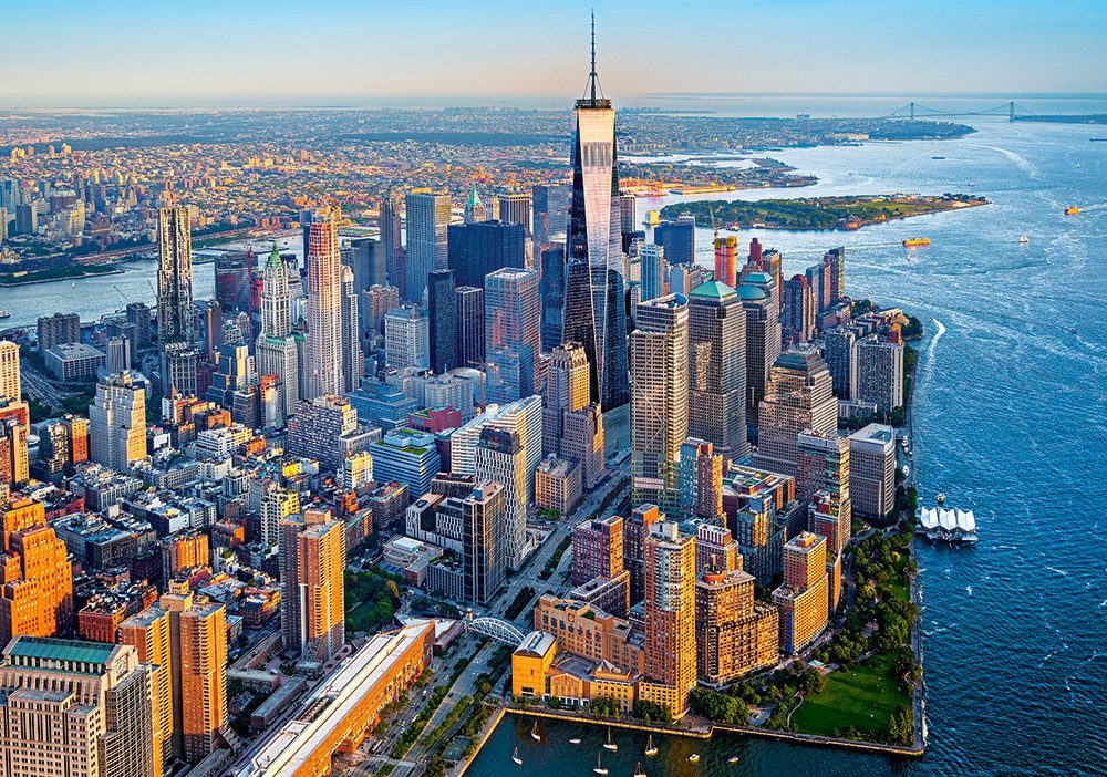 Castorland Puzzle Blick auf Manhattan, Puzzleteile günstig online kaufen