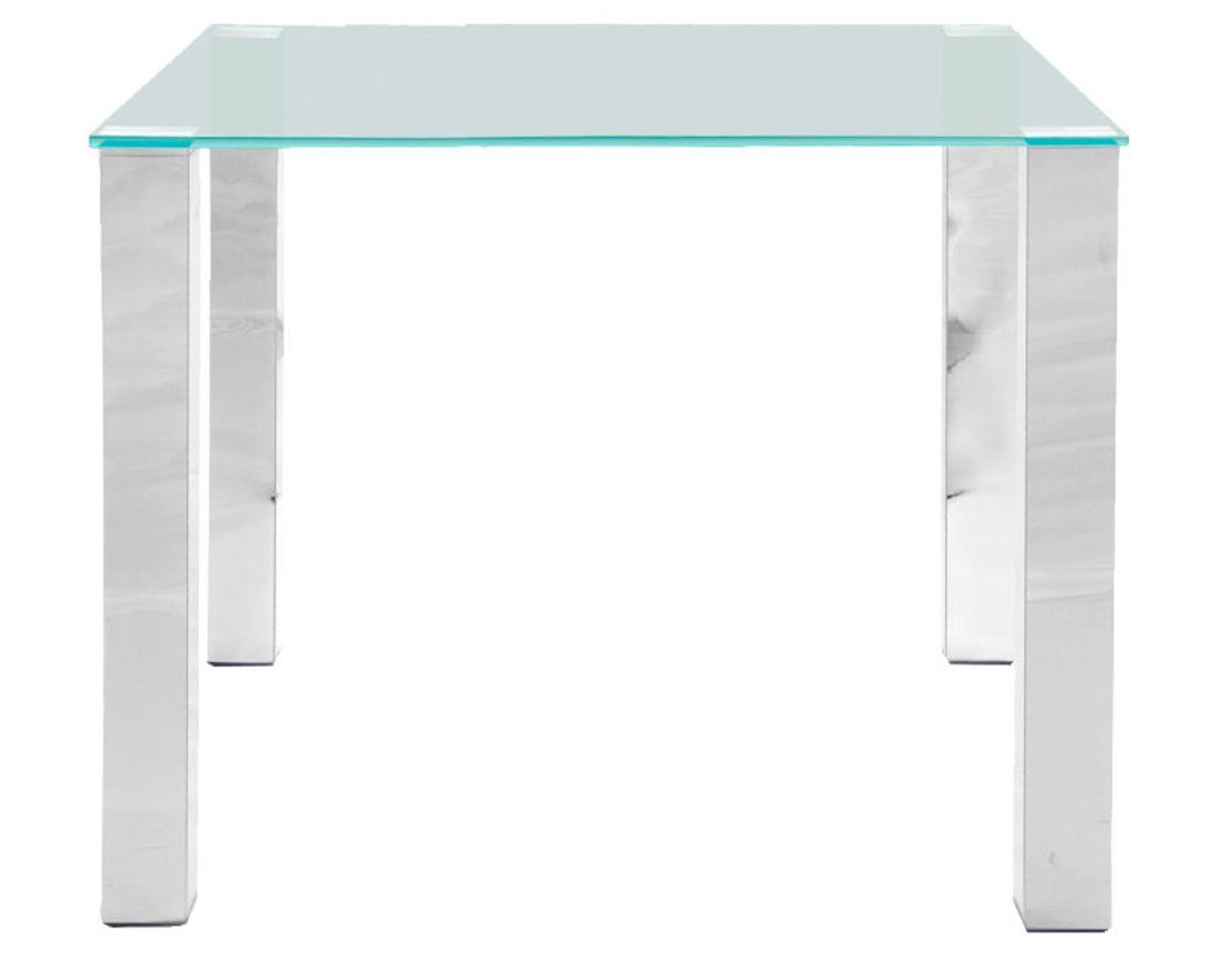 ebuy24 Esstisch »Klint Esszimmertisch 90x90 cm mit klarer Glasplatt« online  kaufen | OTTO