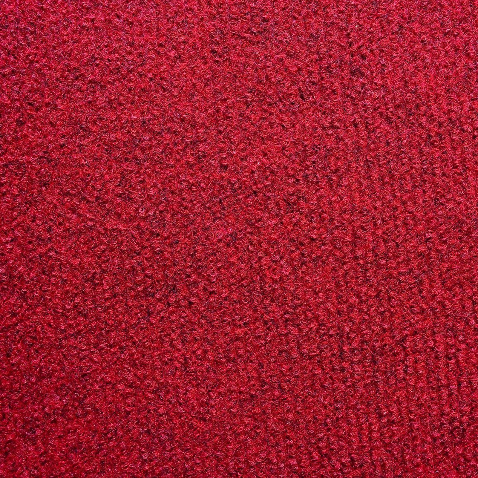 Teppichboden rechteckig, Farben & 3 mm, verschiedene Höhe: Malta, home, my Dunkelrot Polypropylen, Größen, Nadelfilz