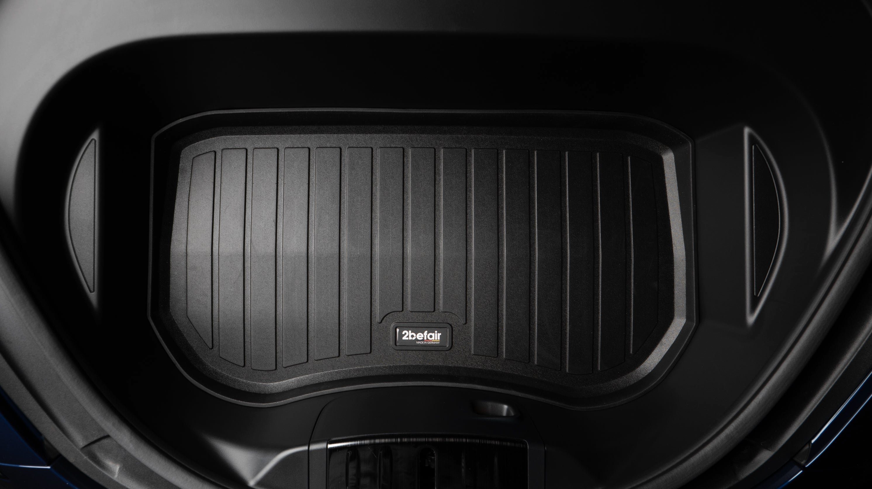 Gummimatten Kofferraum (hinten Auto-Fußmatte 2befair für Set vorne) und für, Tesla