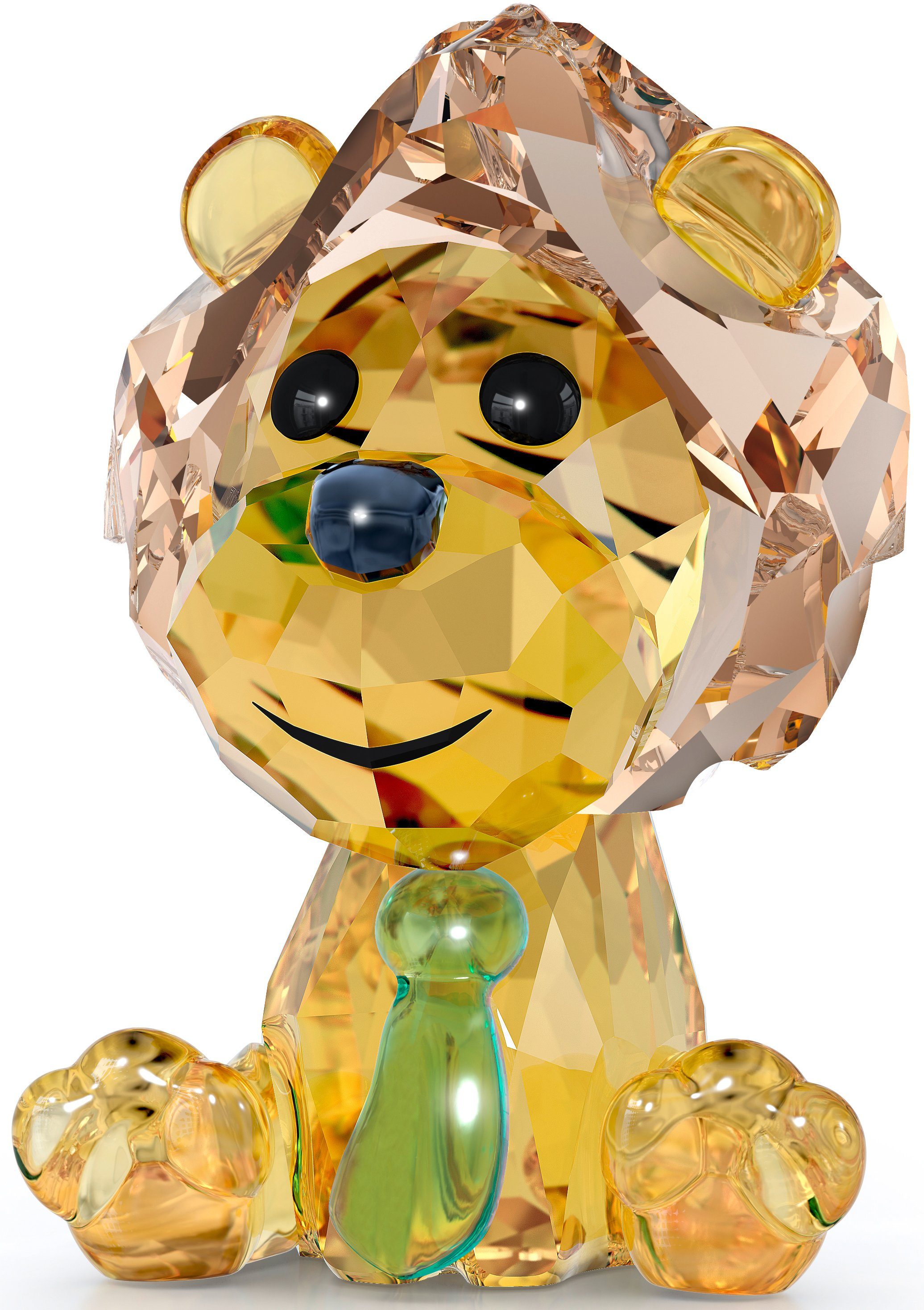 Swarovski Dekofigur Kristallfigur Baby Kristall der Swarovski® Animals (1 5619226 Roary St), Löwe
