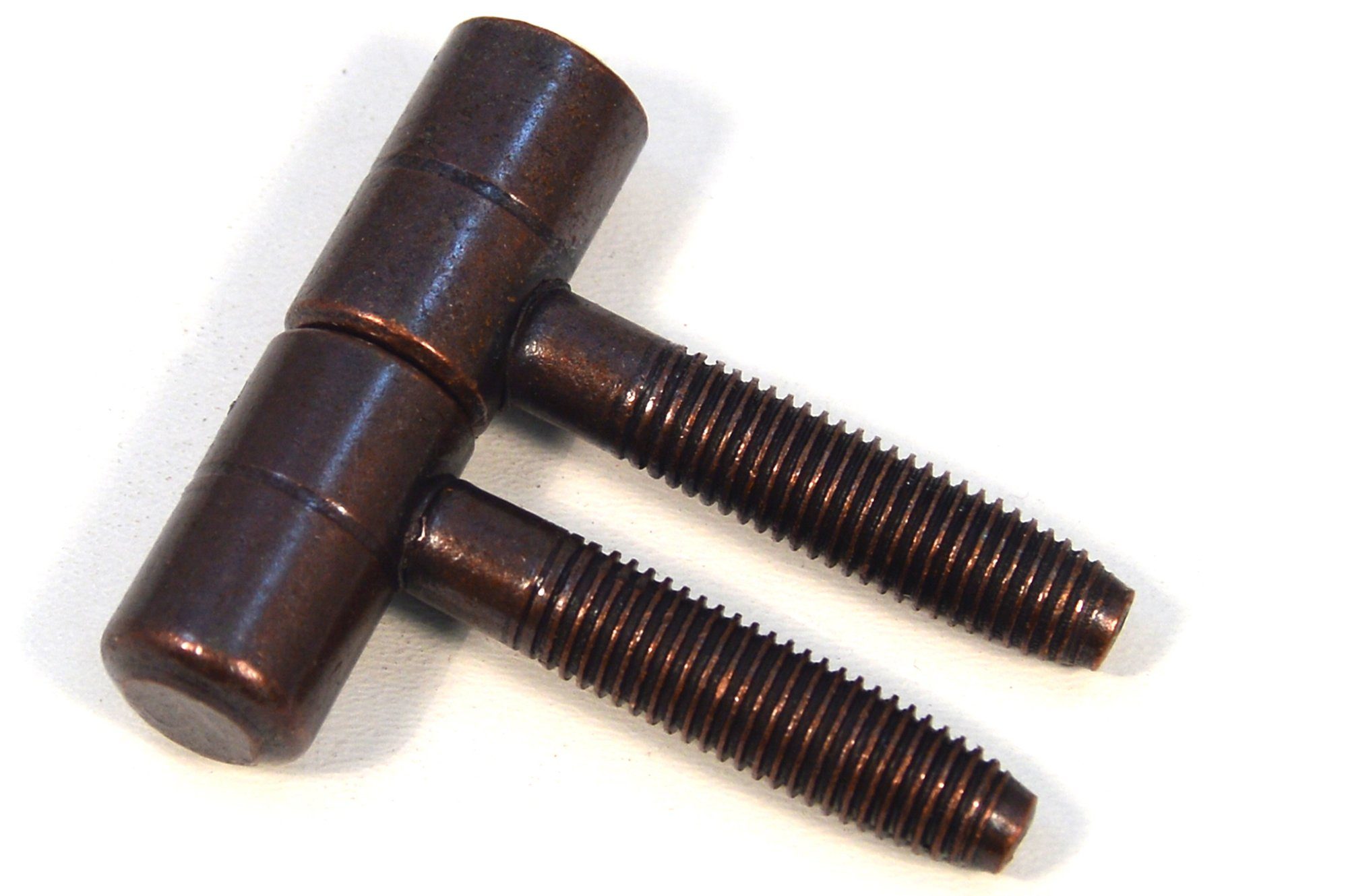 IHC Möbelbeschlag Türband Einbohrbänder Aufschraubband Tür-Scharnier Scharnier Bronze (2 St) | Möbelgriffe