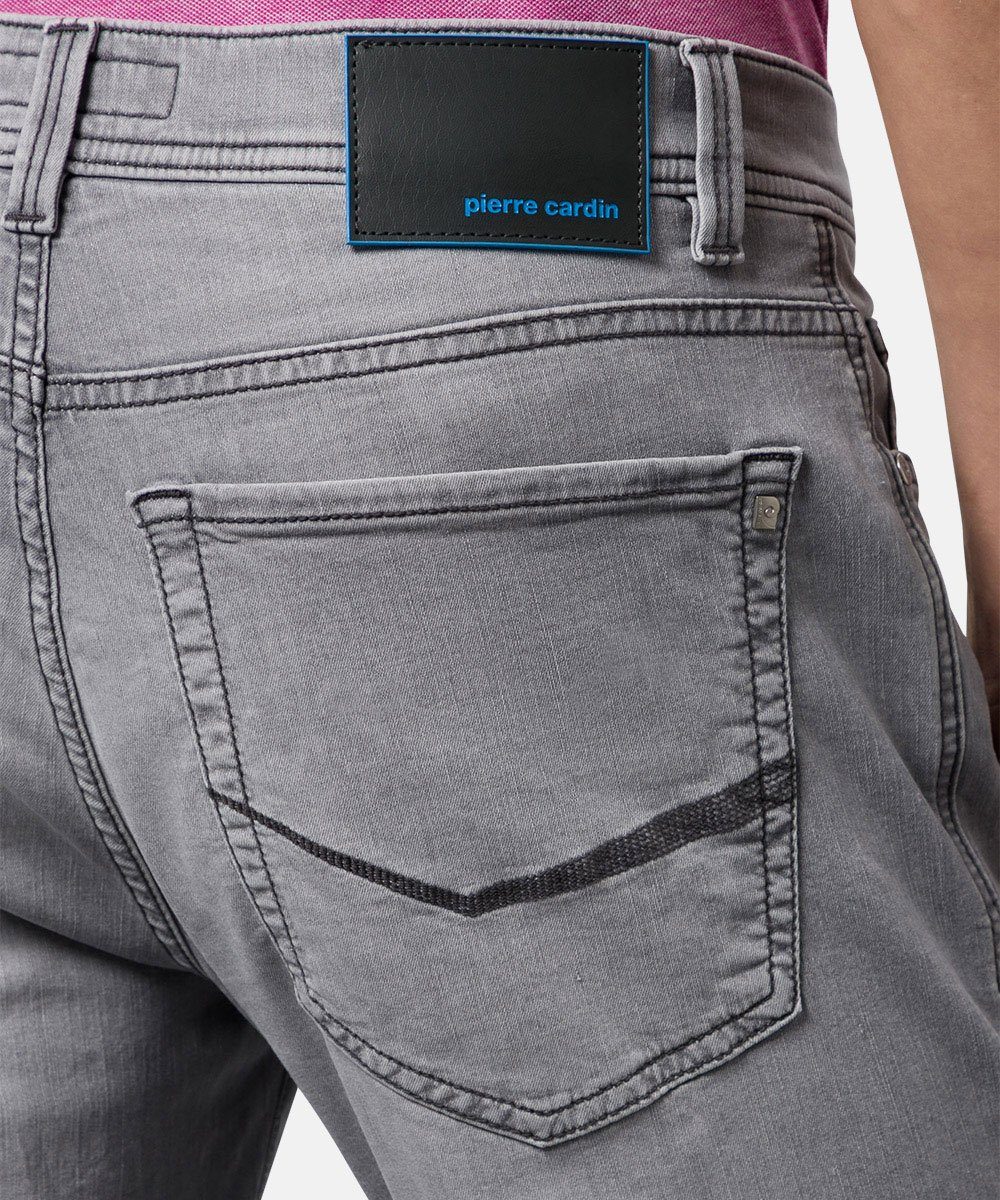Futureflex Used Fit Jeans Cardin Tapered Cotton 5-Pocket-Jeans Pierre Lyon Buffies Grey Organic