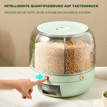 Daisred Müslispender Drehung Küchen Organizer Home Gadgets