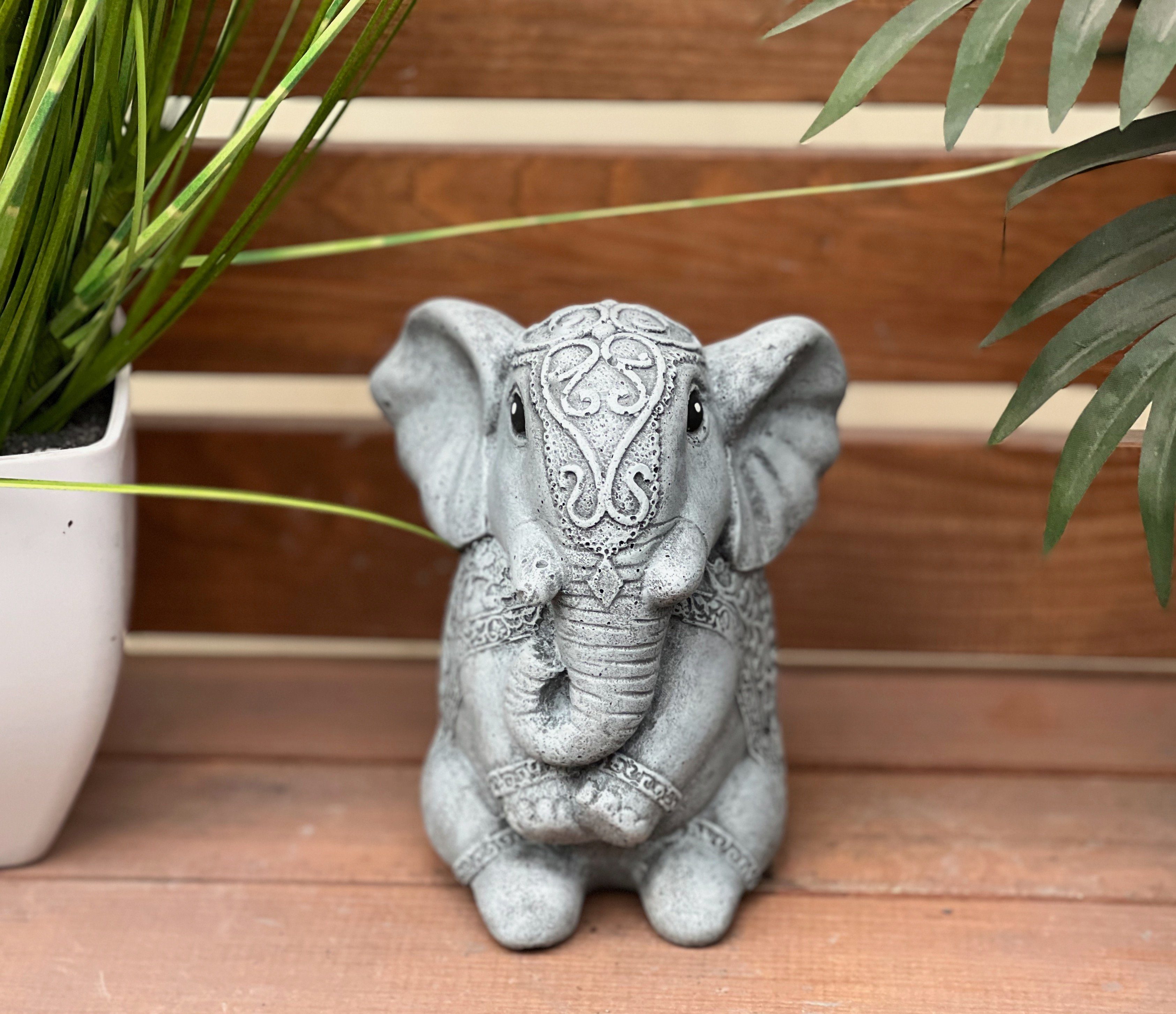 Stone and Style Gartenfigur Steinfigur indischer günstig online kaufen