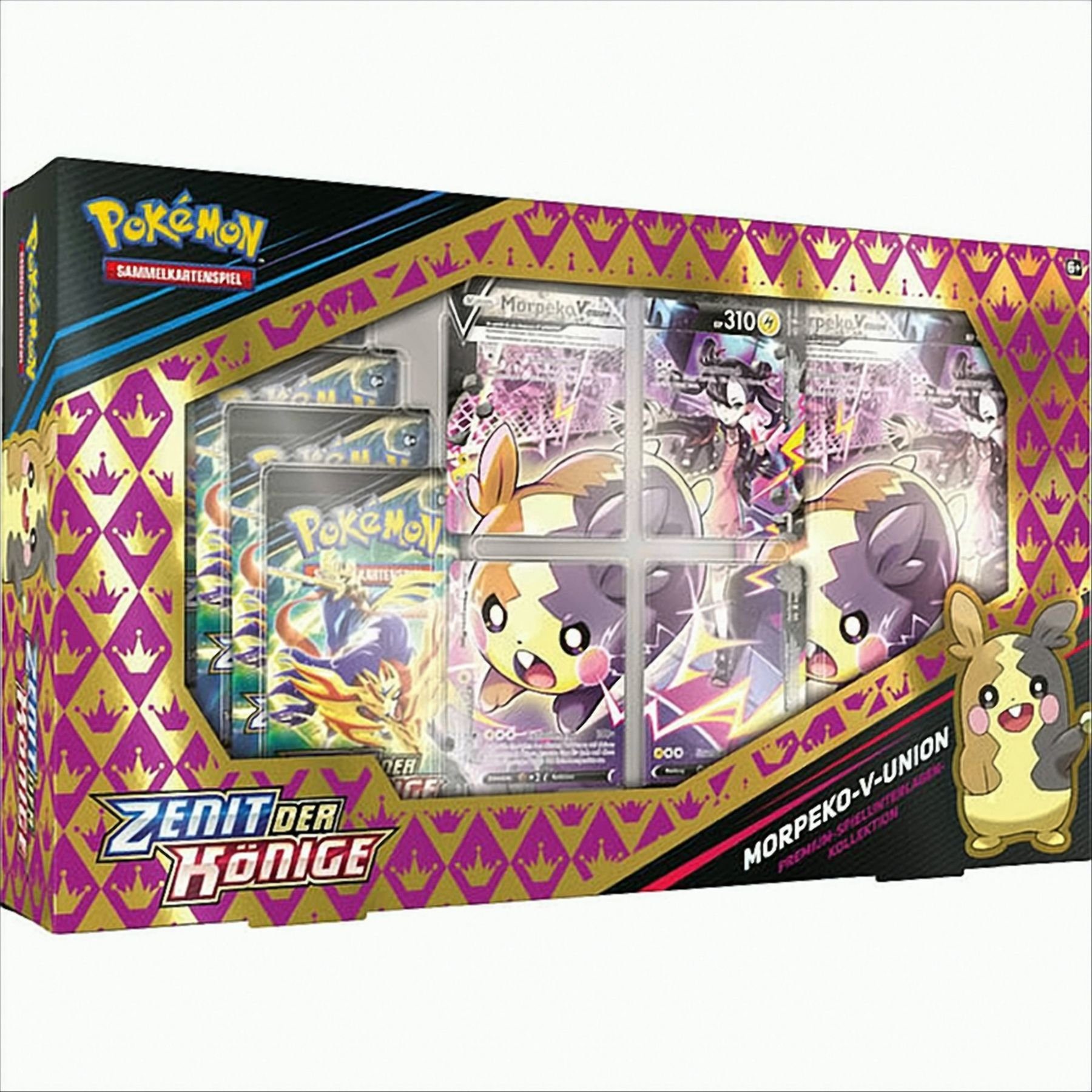 POKÉMON Sammelkarte Pokemon Morpeko V Union Box deutsch