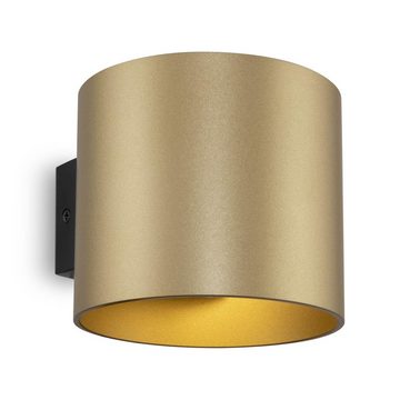 click-licht Wandleuchte Wandleuchte Rond in Gold G9, keine Angabe, Leuchtmittel enthalten: Nein, warmweiss, Wandleuchte, Wandlampe, Wandlicht