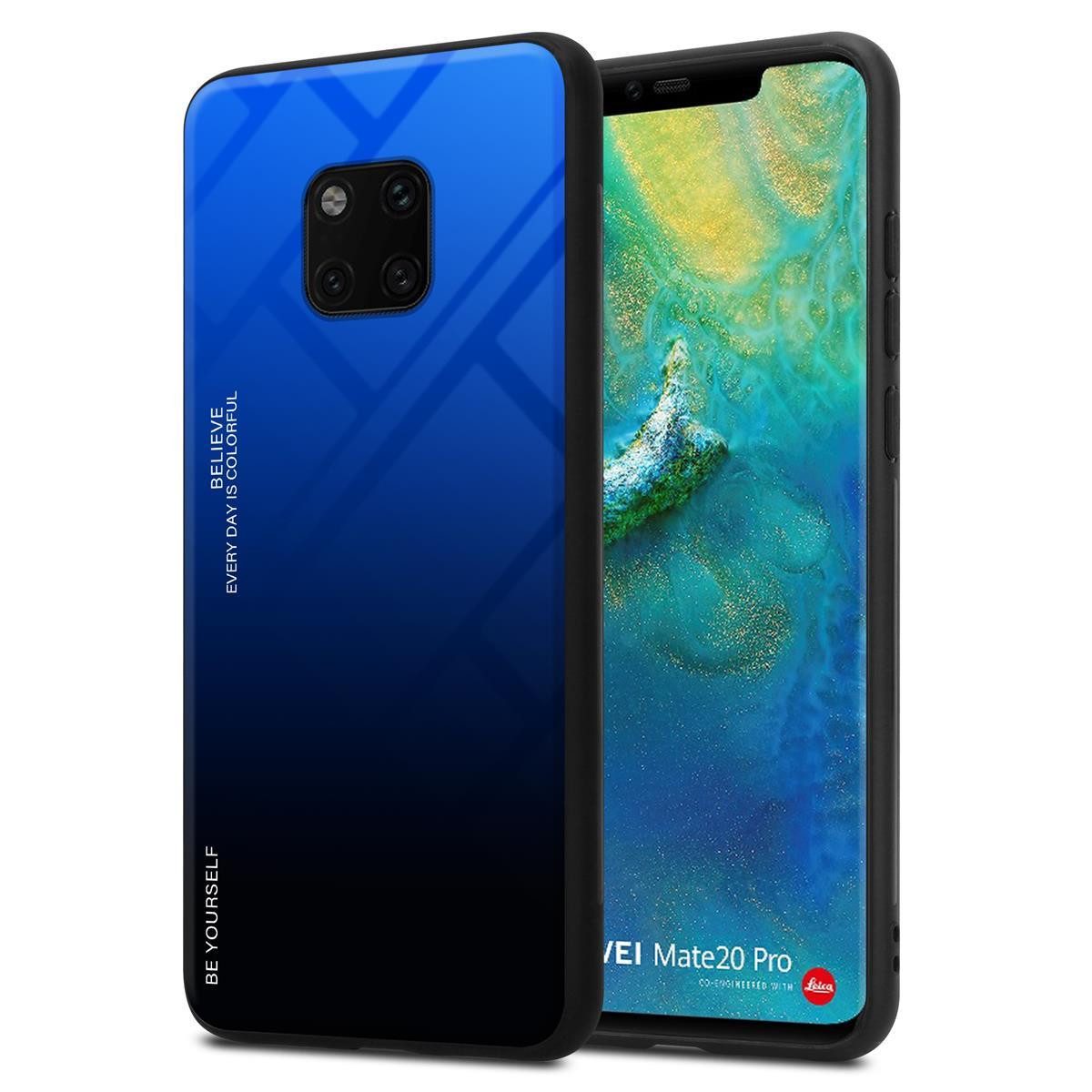 Cadorabo Handyhülle für Huawei MATE 20 PRO Hülle Huawei MATE 20 PRO, Robustes Hard Case - Handy Schutzhülle - Hülle - Back Cover Bumper