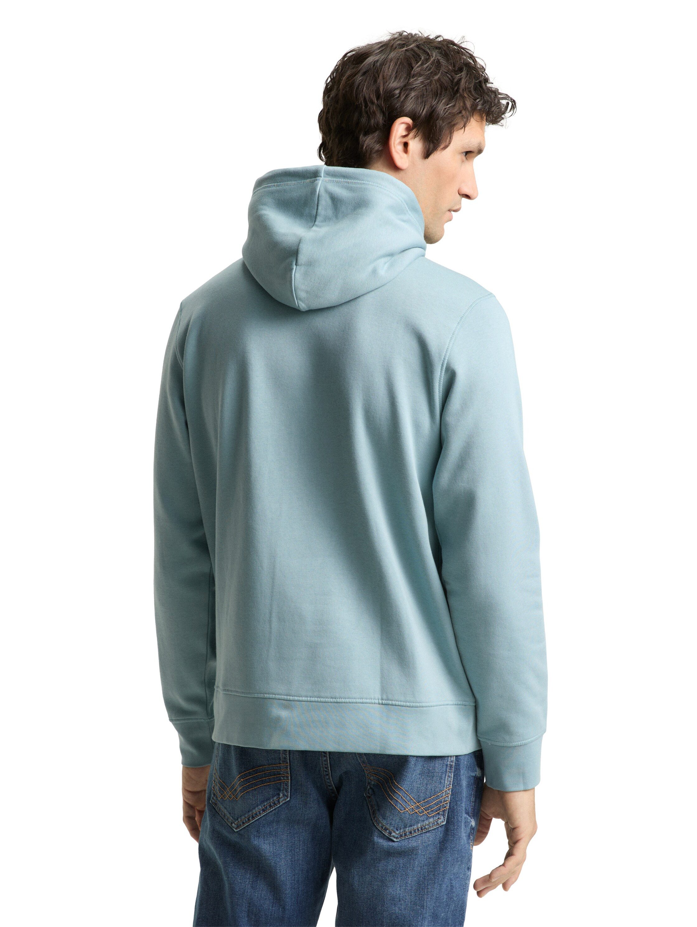 TOM TAILOR Hoodie mit Logo Stickerei