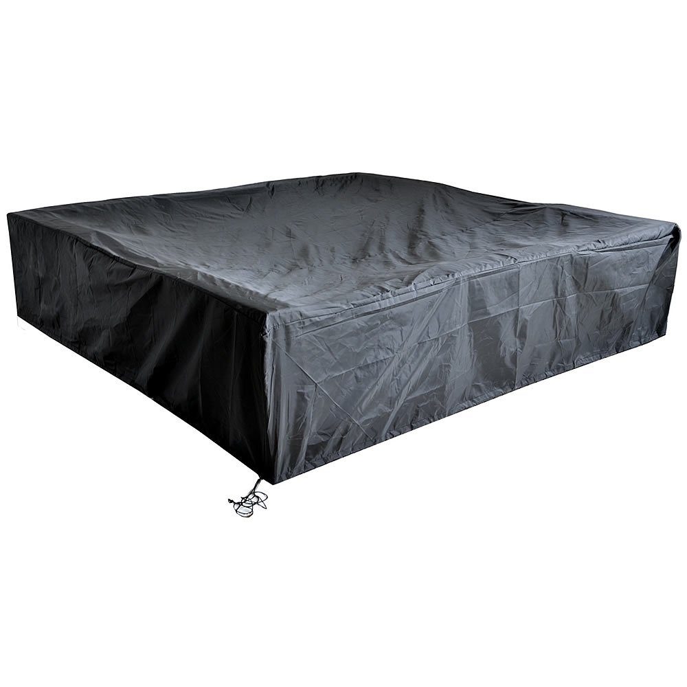 Mucola Gartenmöbel-Schutzhülle Schutzhülle 195x195x67 CM Abdeckplane Gartenmöbel Sitzgarnitur Hülle (Stück, 1-St., Schutzhülle für Rattan XXL Ecksofa), Material aus 100% Polyethylengewebe