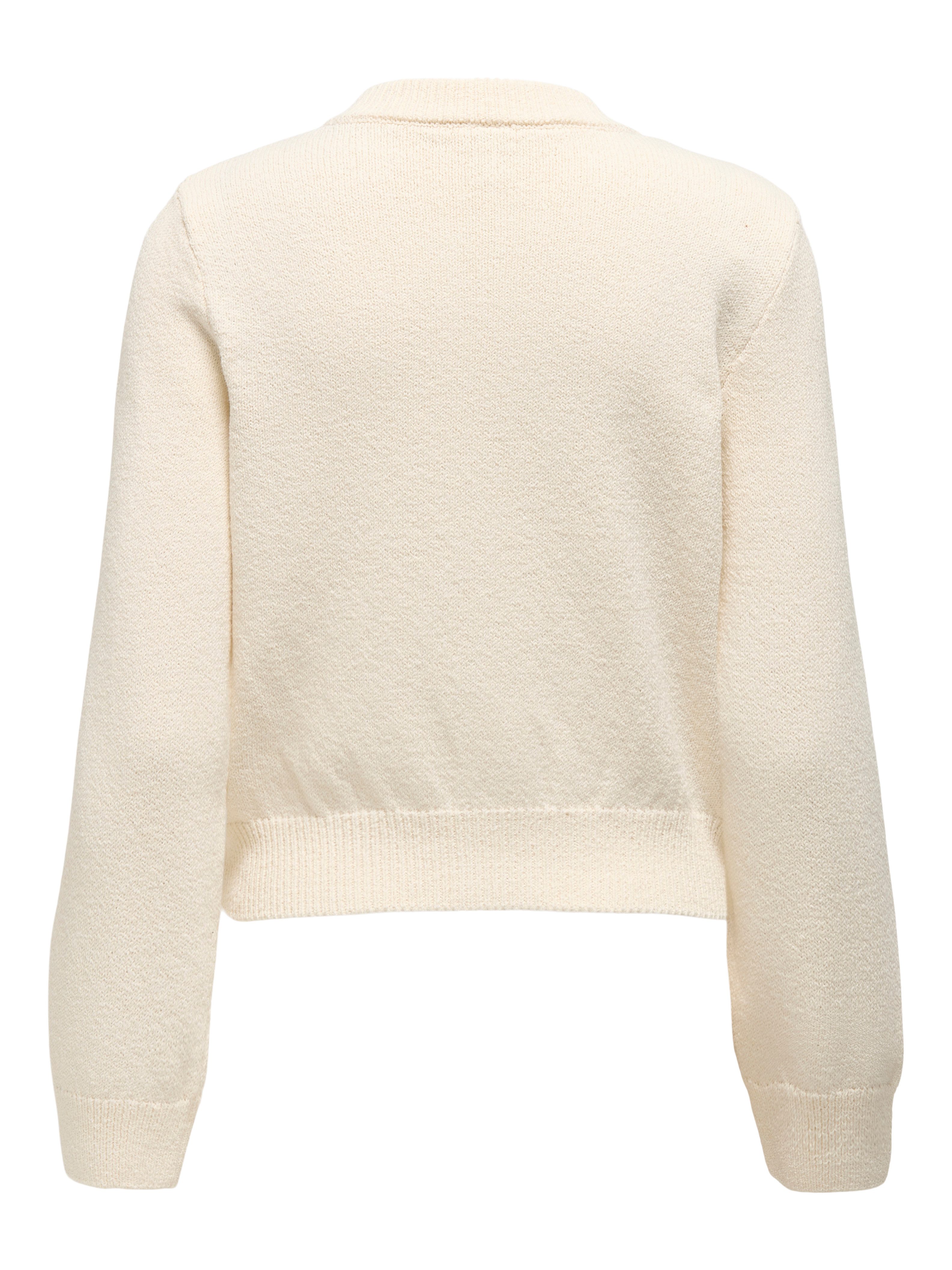 ONLY Longstrickjacke ONLTHORA LS O-NECK BOMBER CC KNT günstig online kaufen