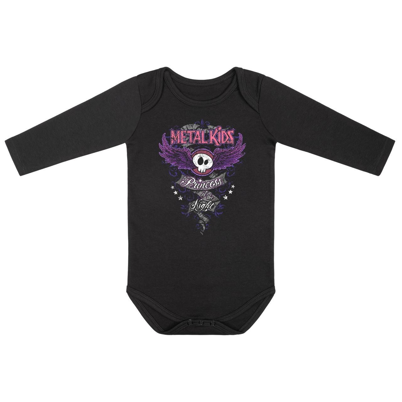 Metal Kids Langarmbody mit Princess of the Night Aufdruck für Babys (0–24 M)