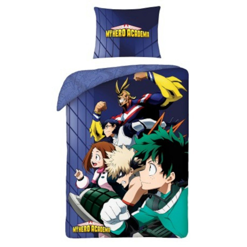 Tinisu Bettwäsche My Hero Academia Bettwäsche 140 x 200 cm - weiche Baumwolle