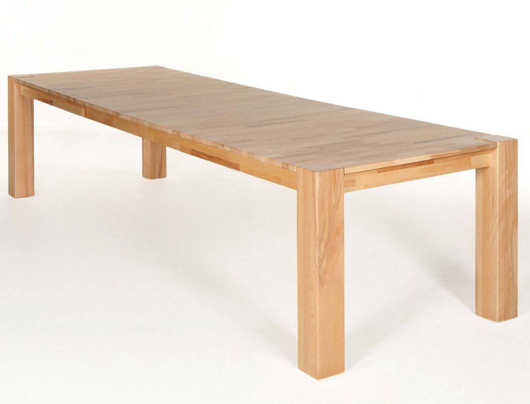 anthrazit Tisch natur Stühle Lenz massiv Marco, + (komplette Hera cm expendio Eiche 5-tlg), 200(300)x100 Tischgruppe, Spar-Set, Essgruppe