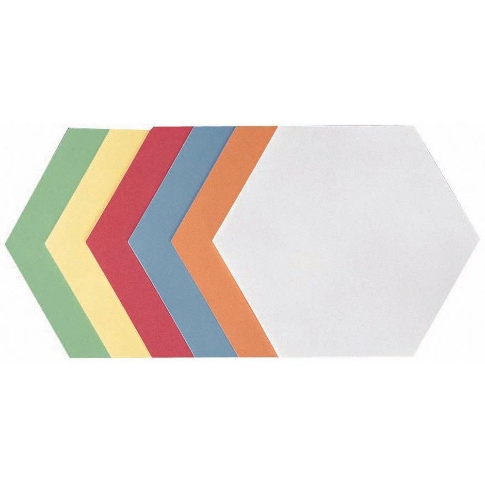 FRANKEN Moderationskoffer Moderationskarten 130g Wabe 16,5x19cm 500Sück sortiert