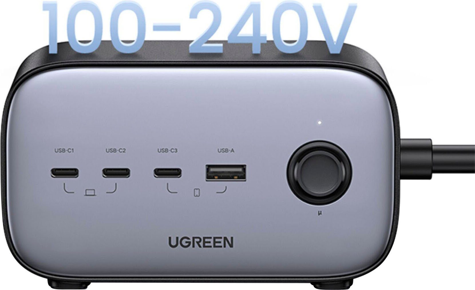 USB Power cm Pro AC (2 100W C, zu 3C1A) outlets Typ DigiNest 180 USB-Adapter + UGREEN USB A, Strip Typ