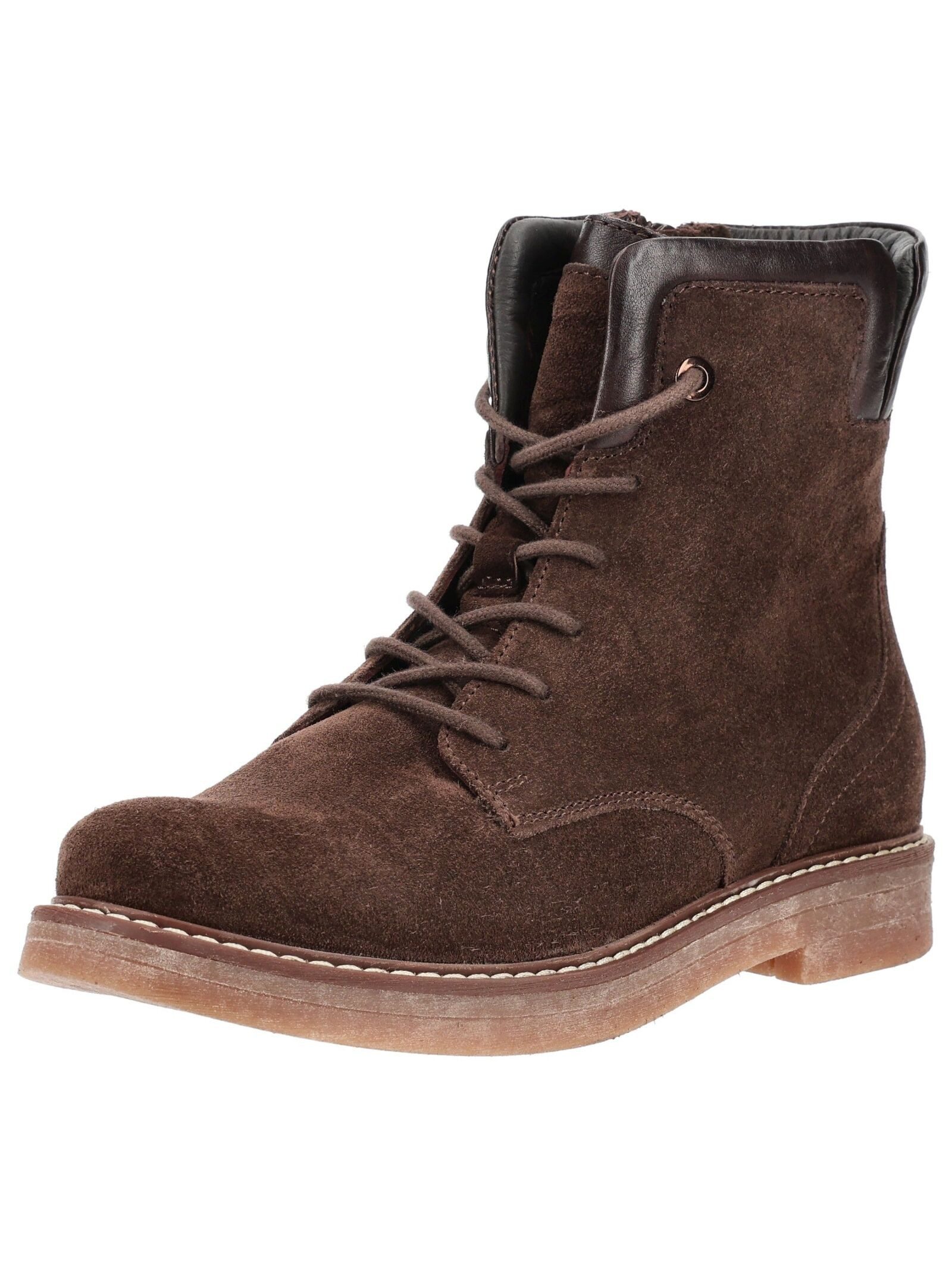 Ara Ara Stiefelette Veloursleder Schnürstiefelette