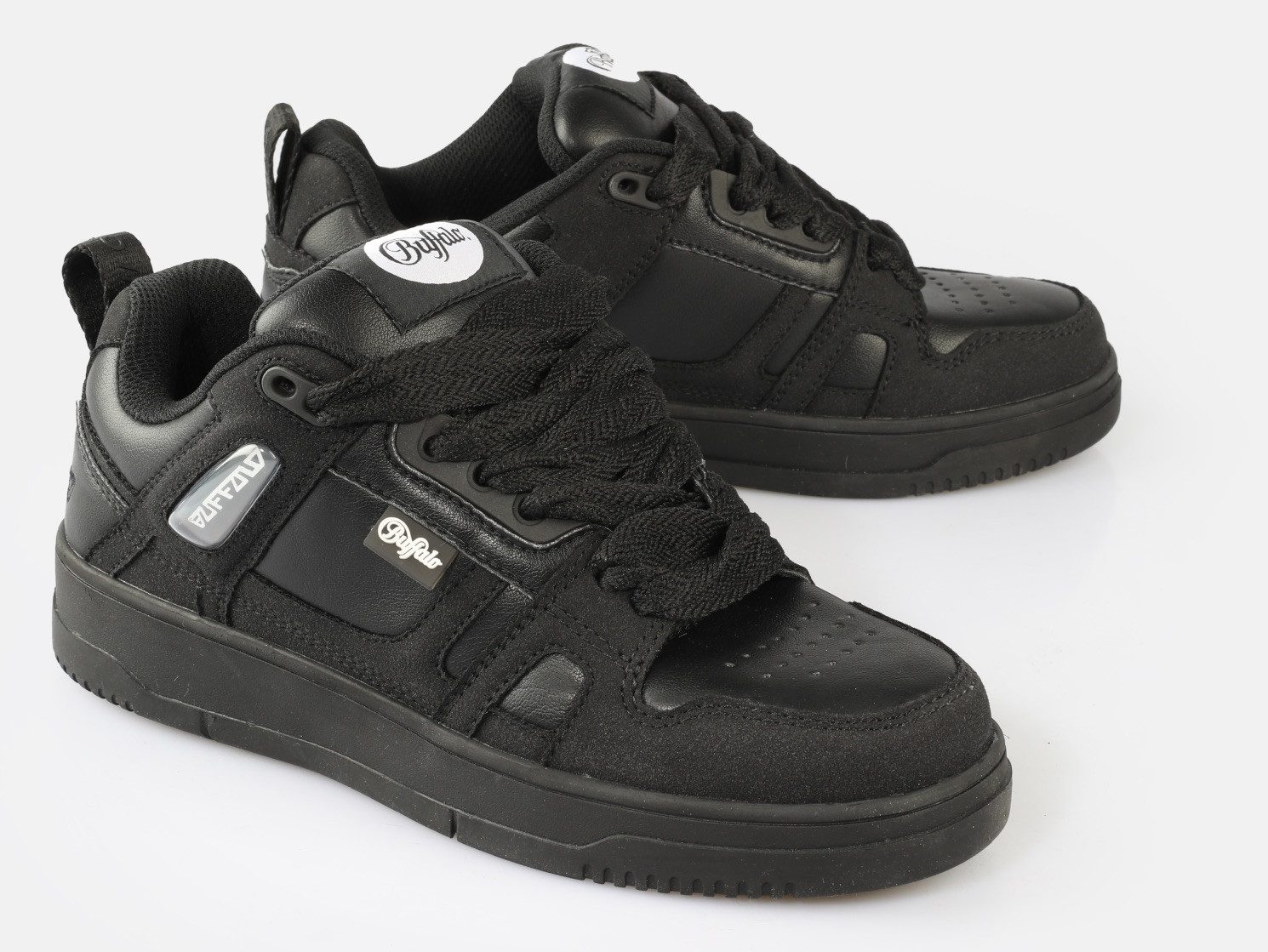 Buffalo Azalia LO Plateausneaker Basketsneaker, Halbschuh, Schnürschuh mit Memory Foam Innensohle