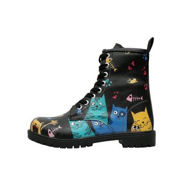 DOGO Cat Lovers Schnürboots Vegan