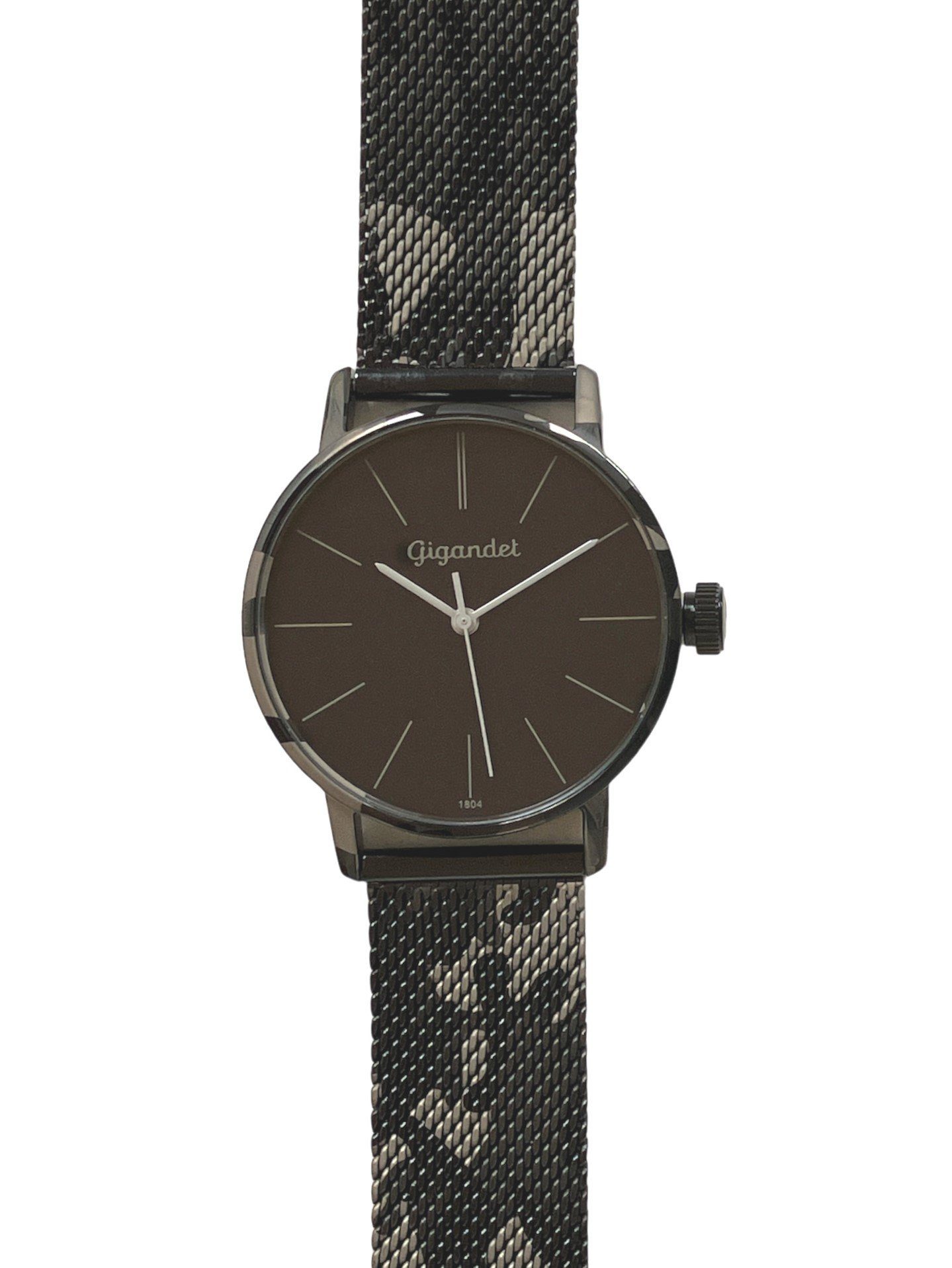 Gigandet Quarzuhr Damenuhr, Armbanduhr, Businessuhr, 35mm, MINIMALISM G43-026, Mineralglas, Edelstahlband, Schlicht, Flach, 3bar/30m wasserdicht