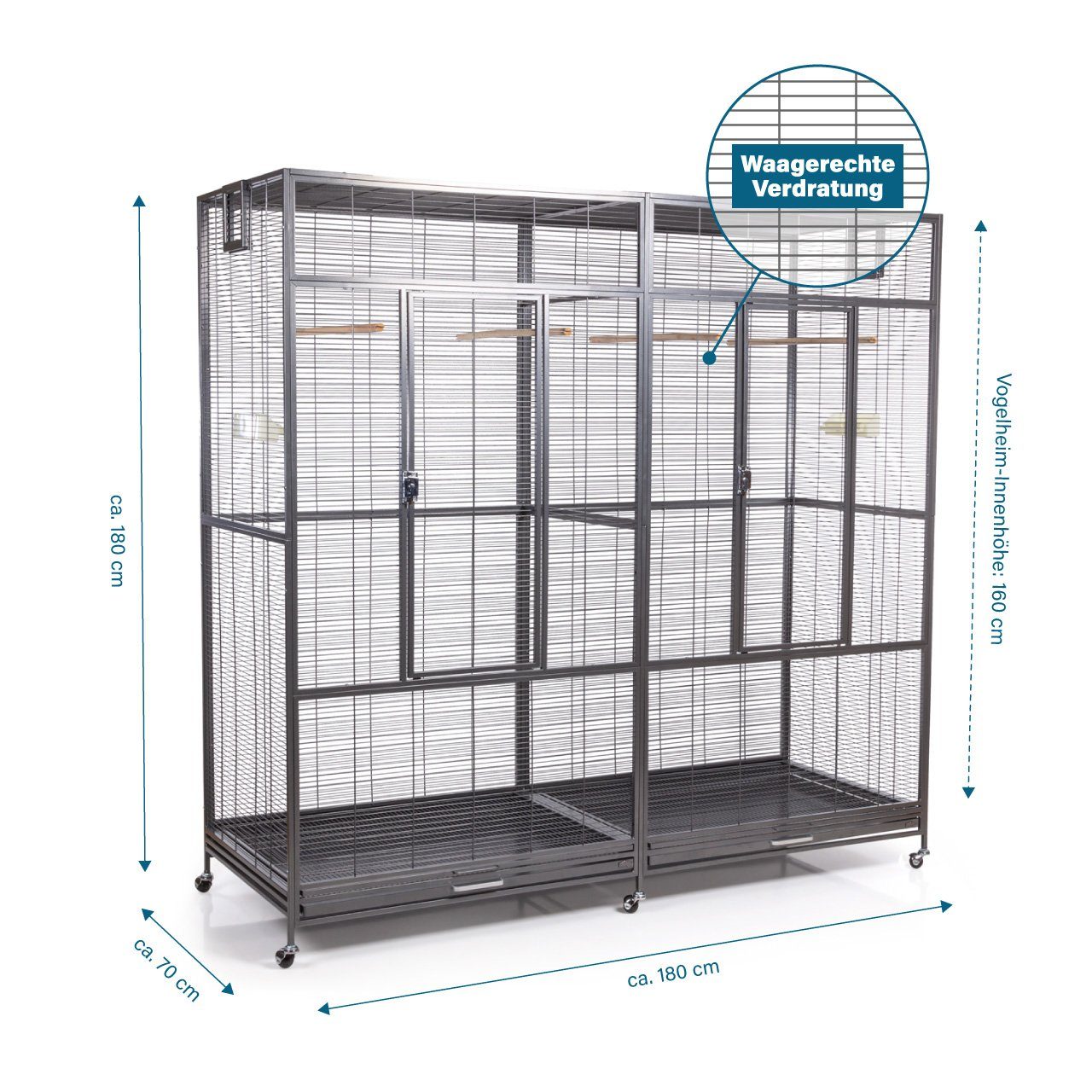Montana Cages Vogelkäfig Sydney II - günstig online kaufen