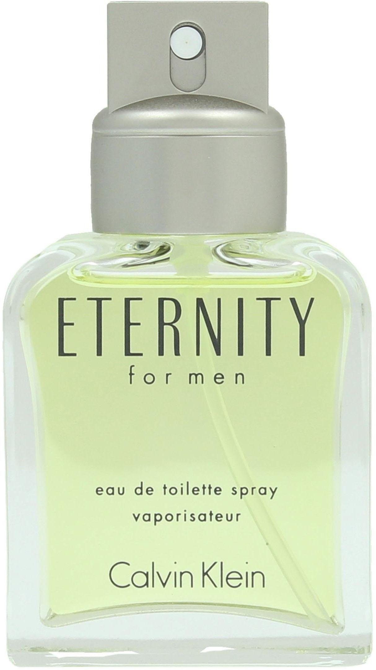 Calvin Klein Eau de Toilette Eternity for men, mit langanhaltender Formel