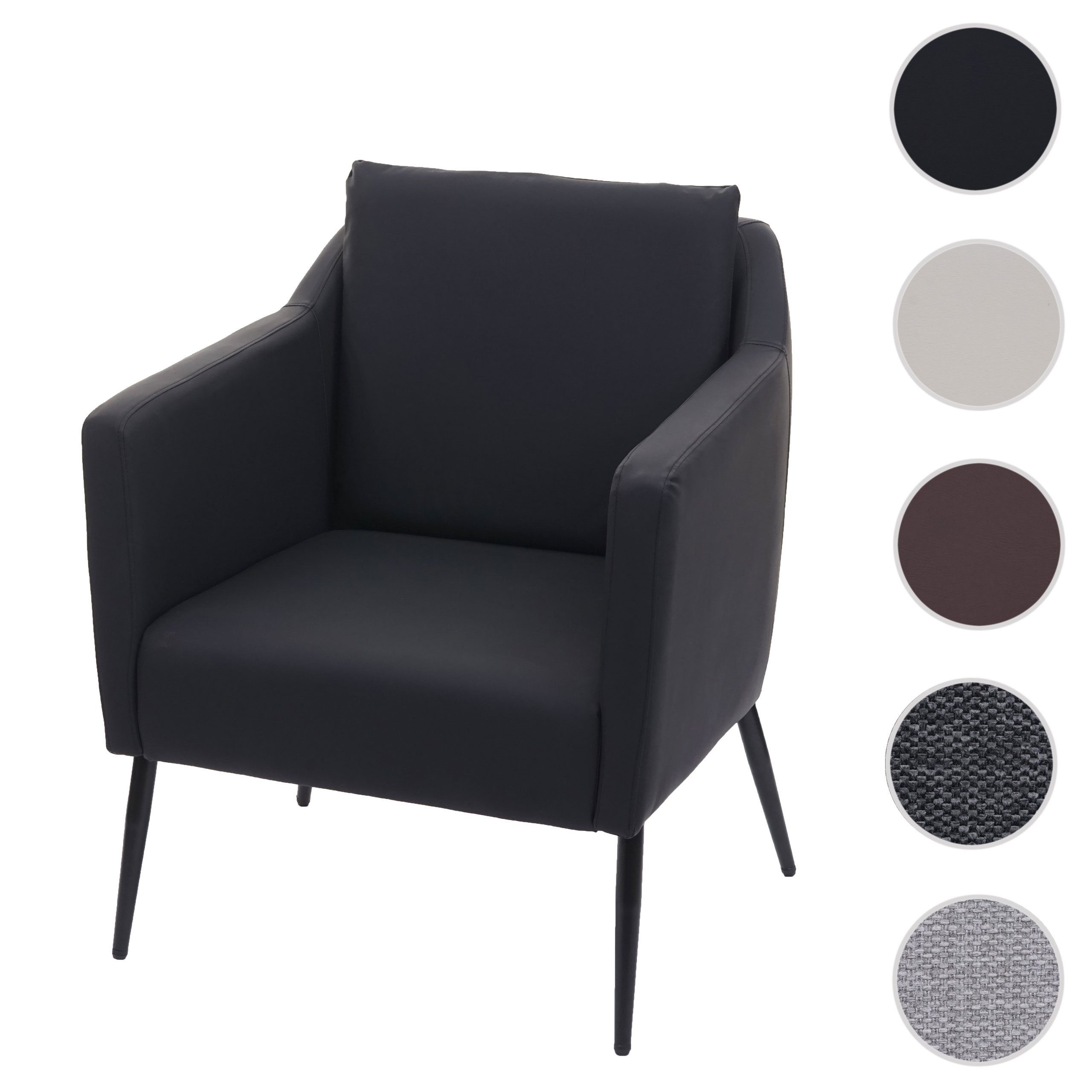 MCW Loungesessel MCW-H93a, Mit Fußbodenschoner, Lounge-Stil, günstig online kaufen