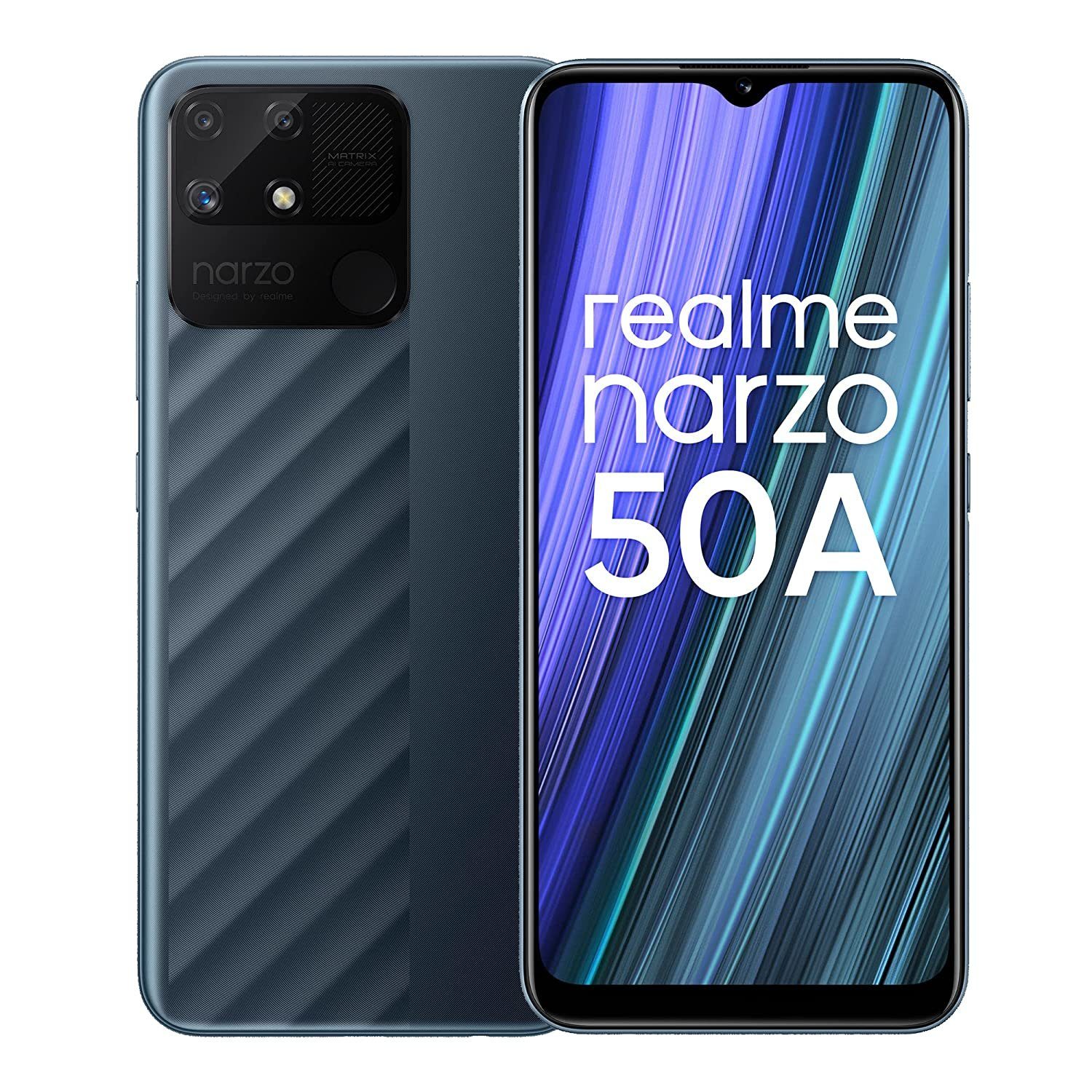 Realme REALME Narzo A50 DS 4GB RAM 64GB - Green Smartphone