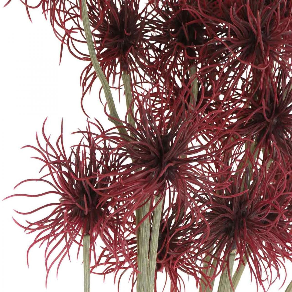 Kunstblume Xanthium Herbst Kunstblume Deko Rot günstig online kaufen