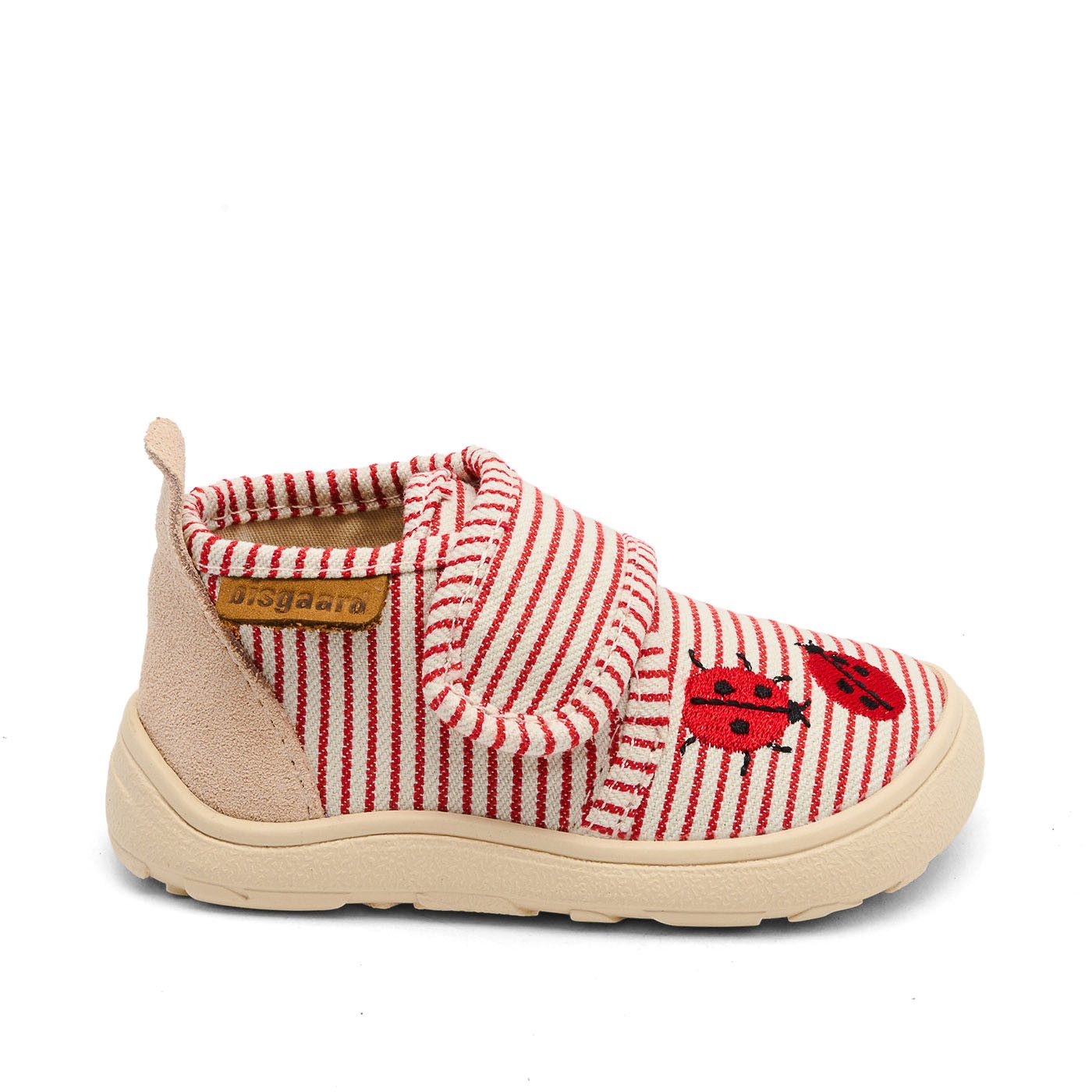 Bisgaard barefoot basic Hausschuh Klettschuh mit Stickerei, Größenschablone zum Download