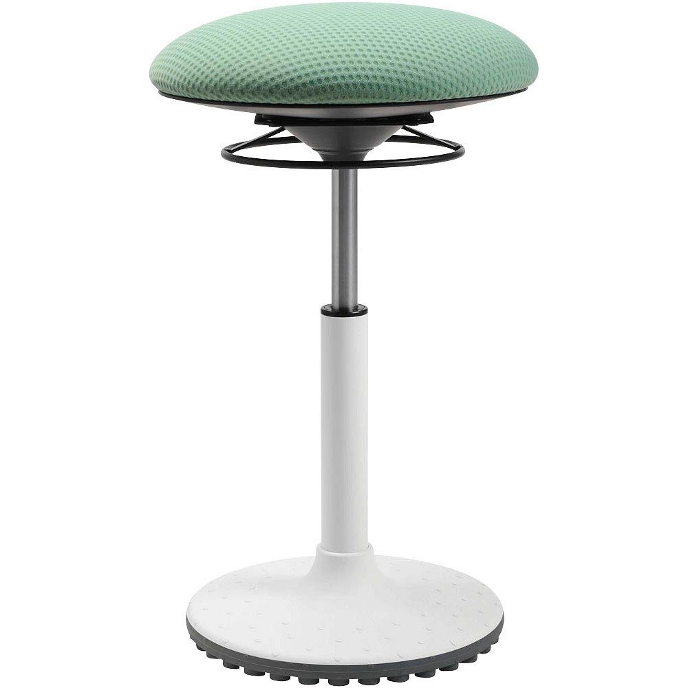 TOPSTAR Sitzhocker 1 Hocker BBT-Coach höhenverstellbar - mintgrün, Patentierter Hocker f. dynamisches Sitzen