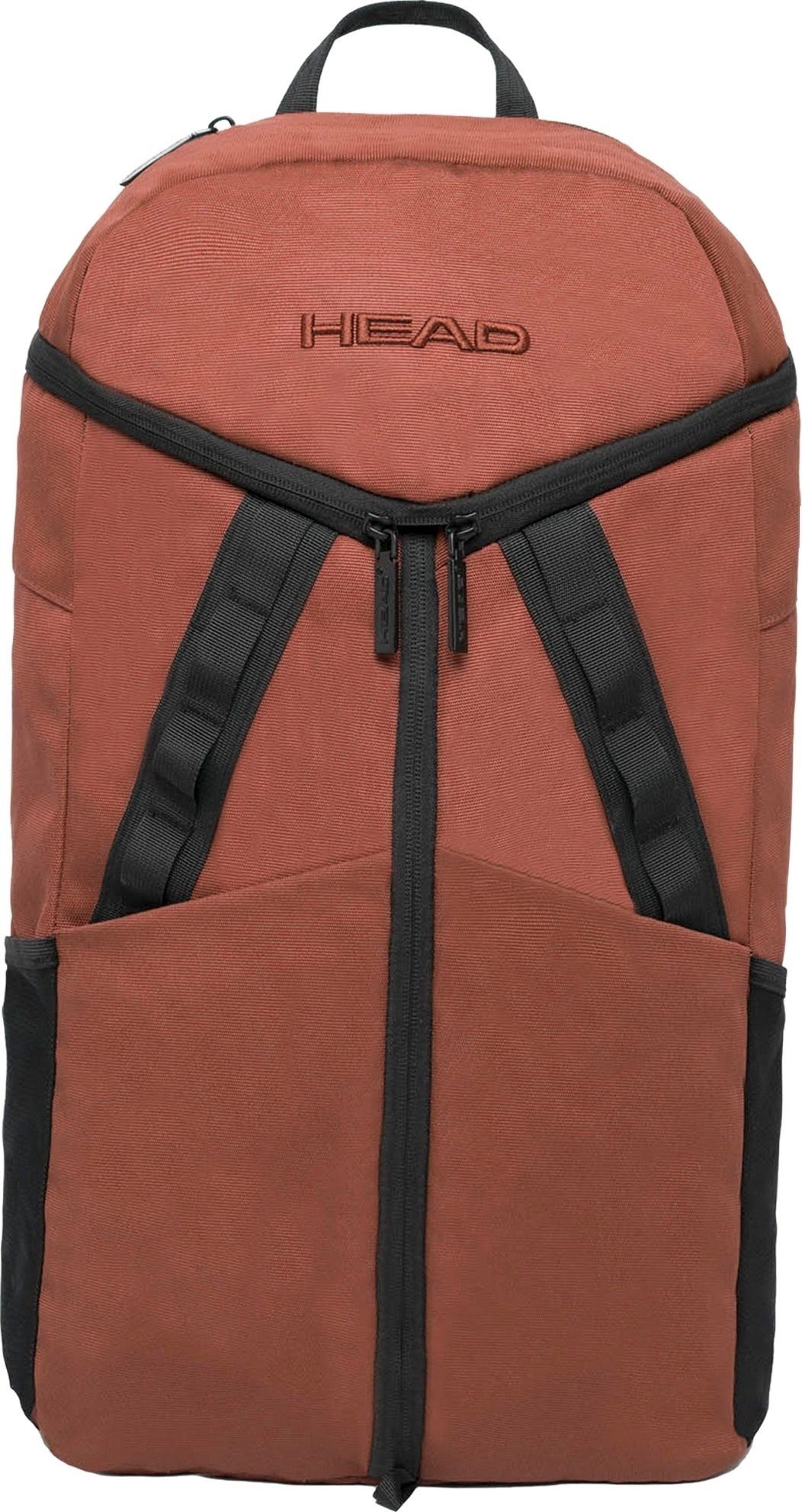 Sportrucksack rot ca. Head 30cm Polyester, Unisex Head x Terracotta Polyester Sportrucksack rot ca. (Sportrucksack), Sportrucksack 53cm